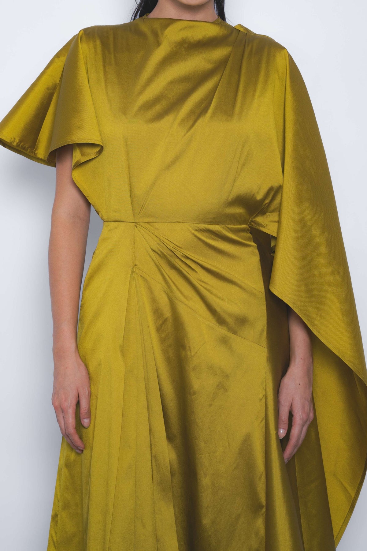 Velo Draped Dress