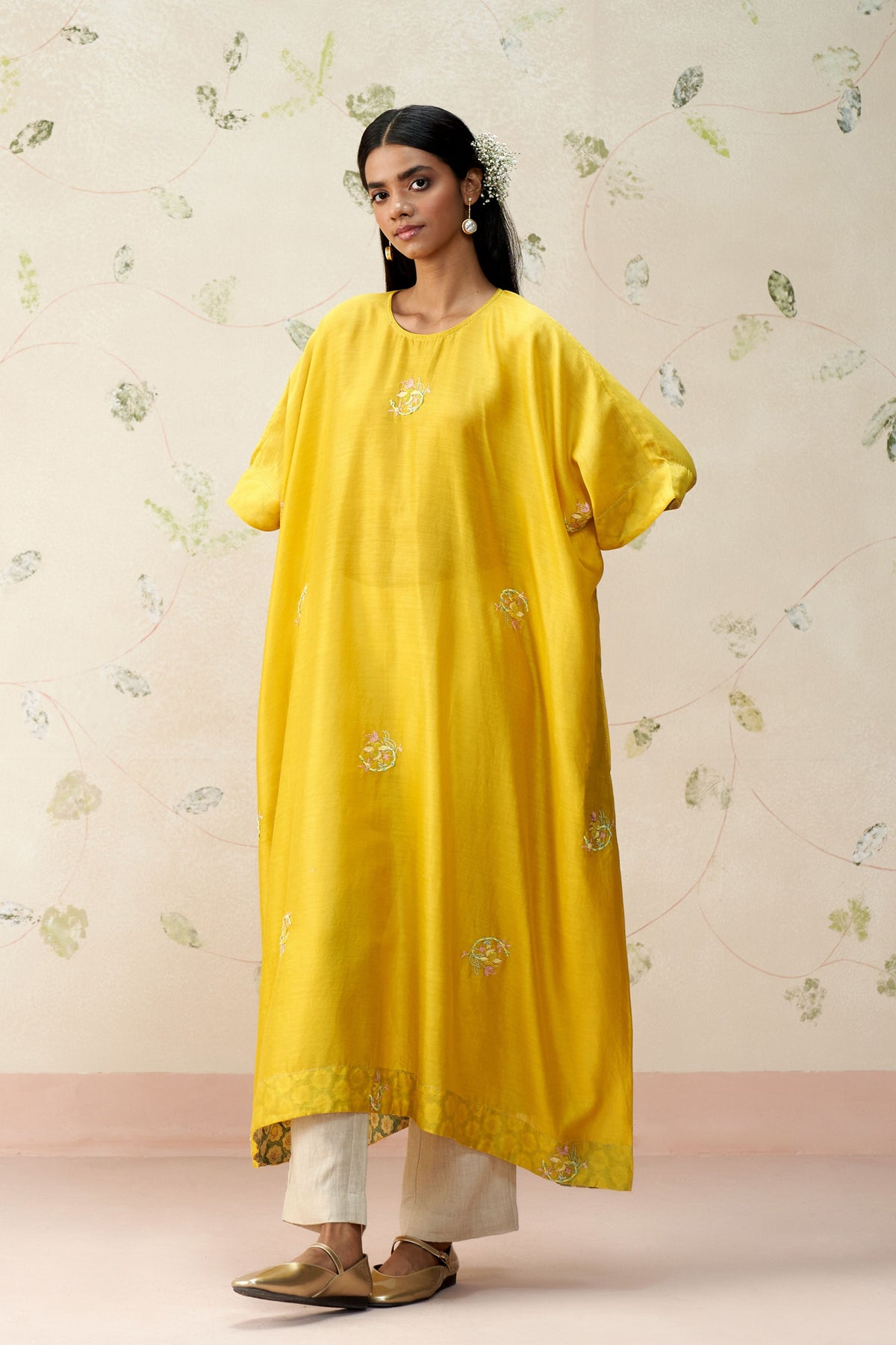 Sunflower Yellow Kaftan