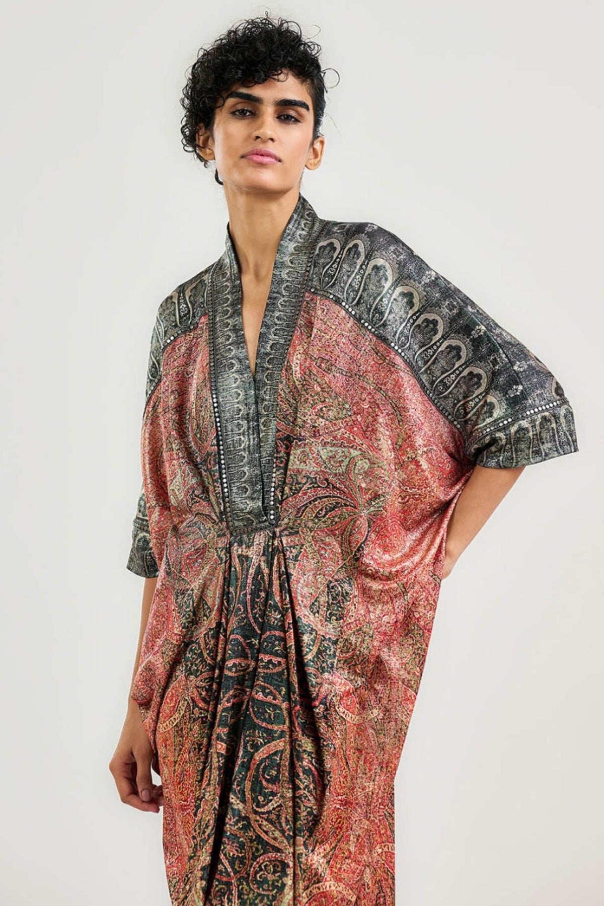 The Oriental Print kaftan