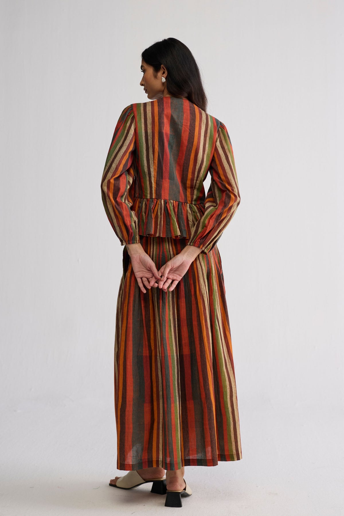 Jilian Pintucks Skirt Set