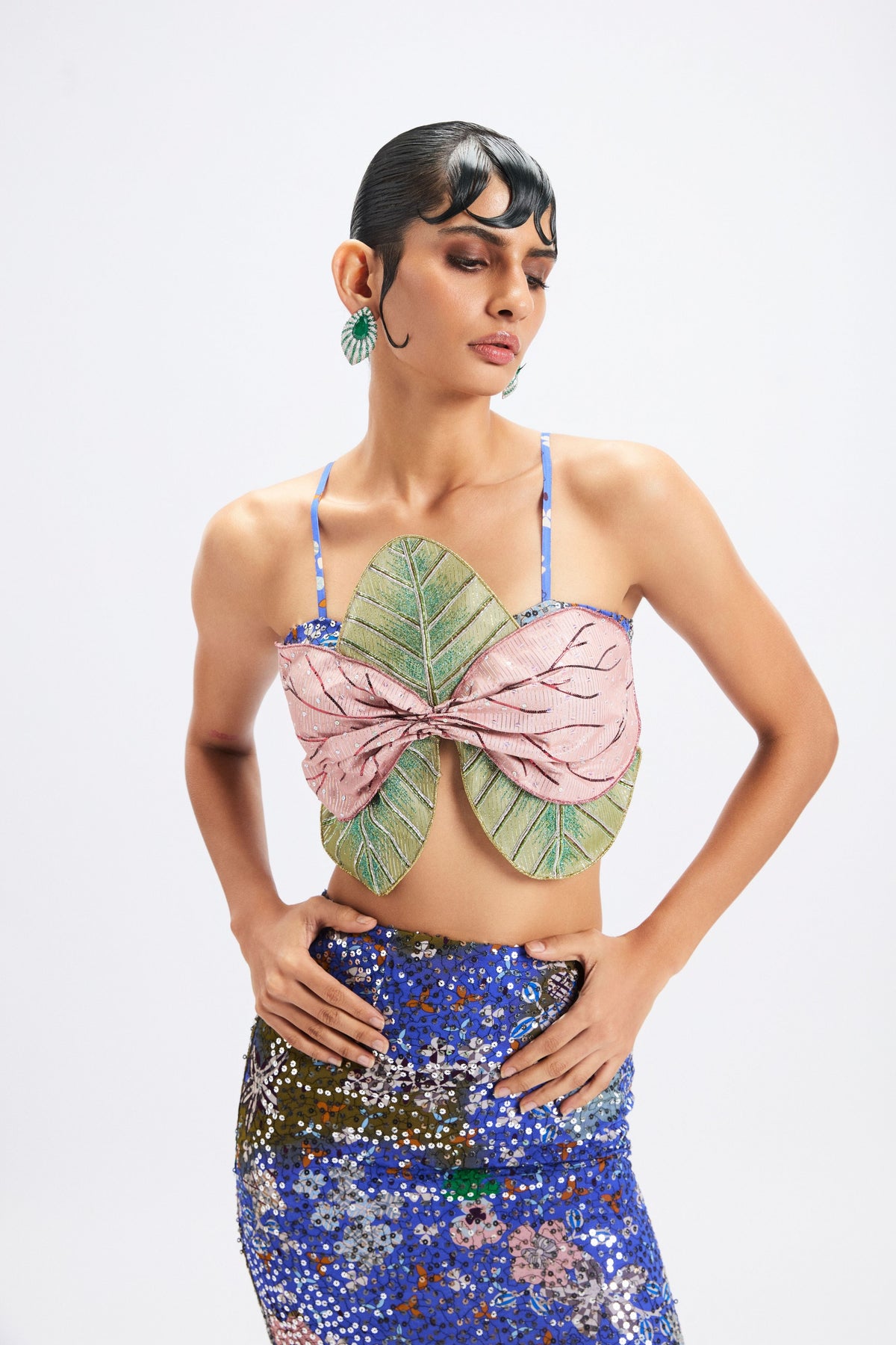 Amaryllis Fishtail Lehenga Set
