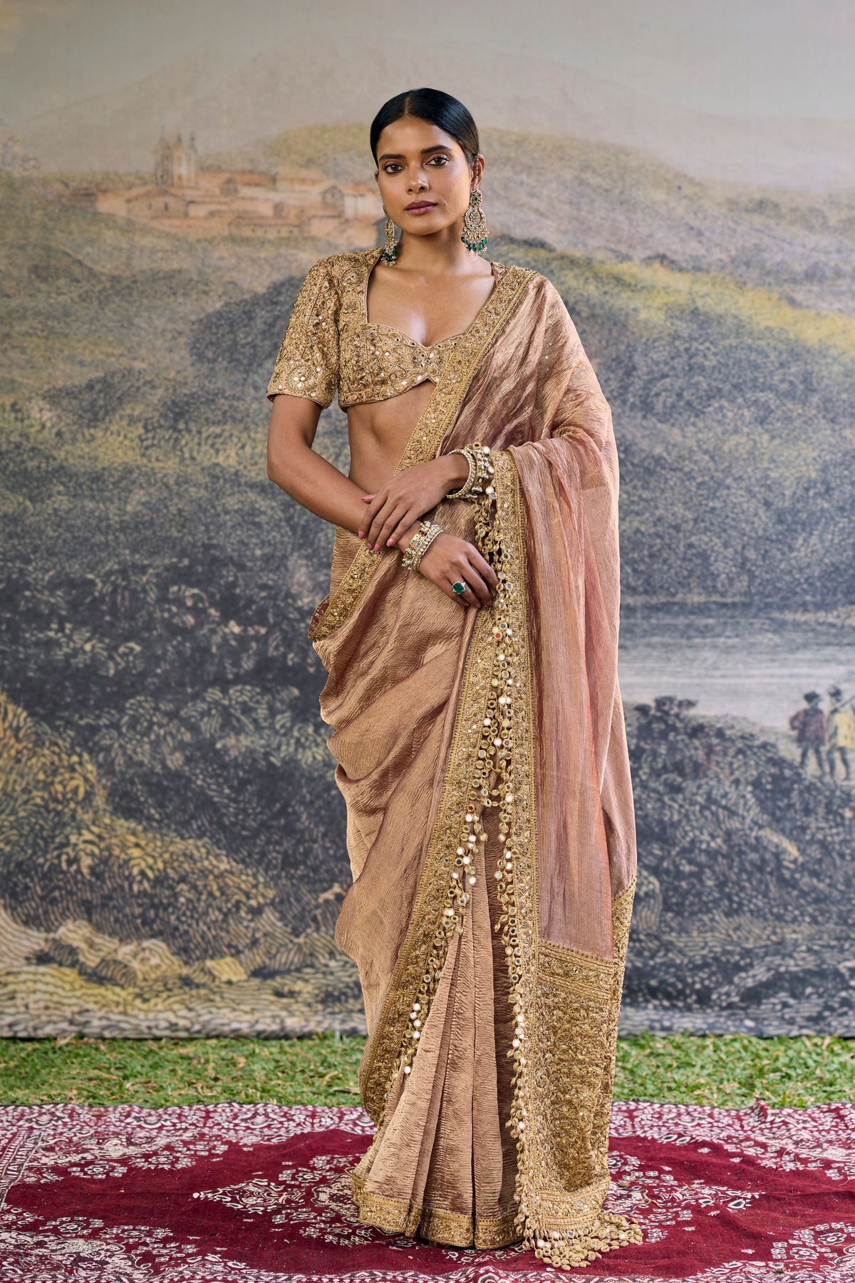Trinaya Saree Set