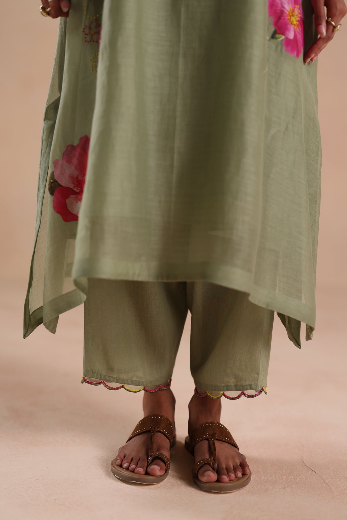 Kamal Green Kurta Set
