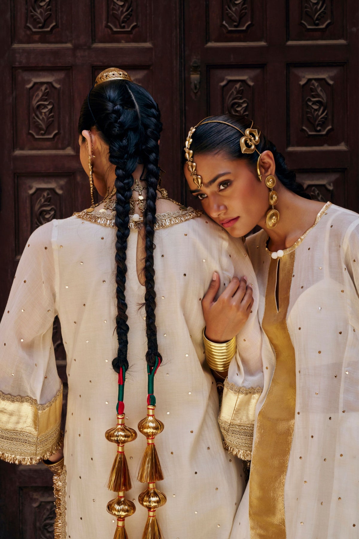 Ivory Straight Kurta Set