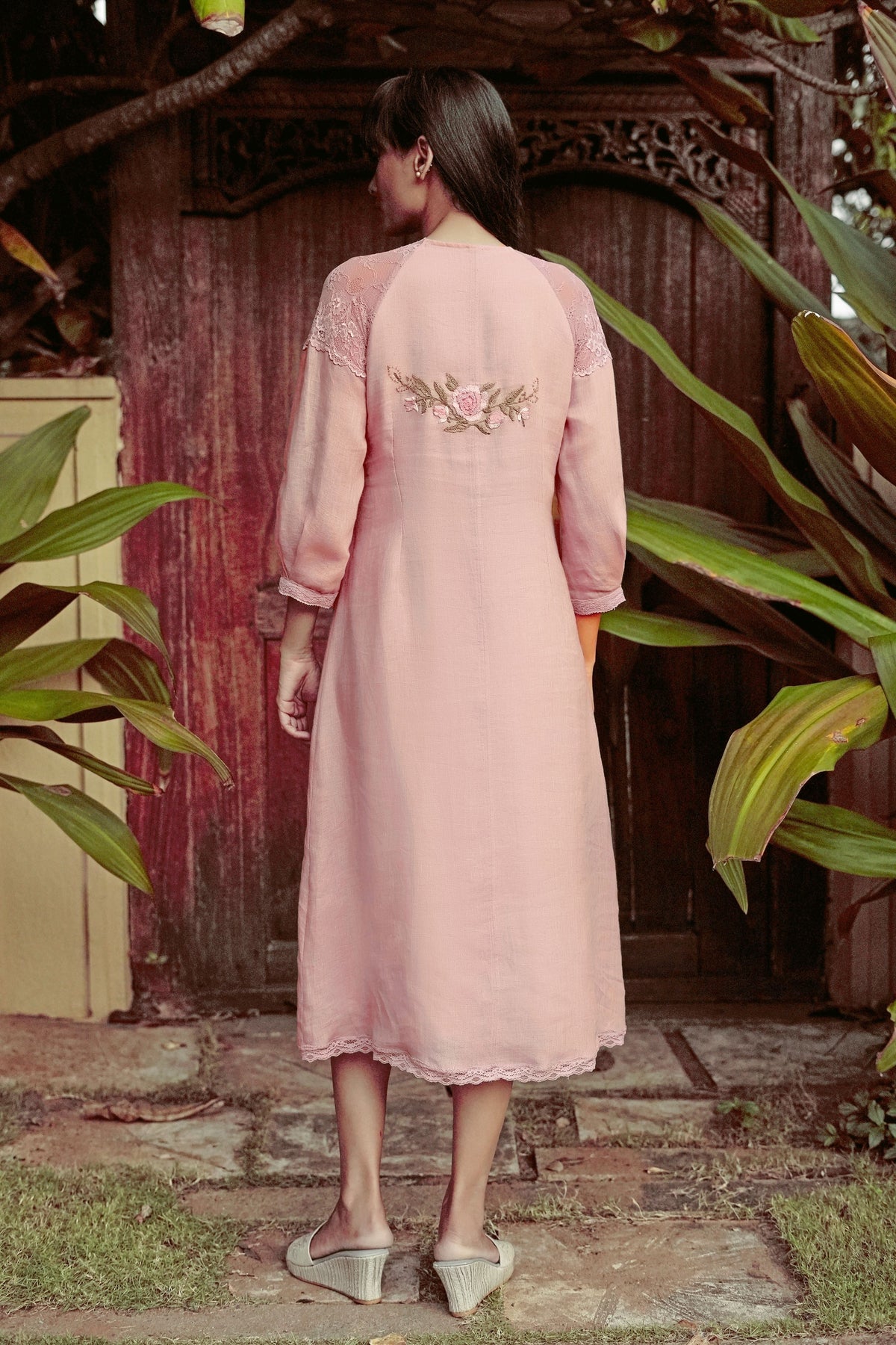 Whimsical Rose Bud Dress