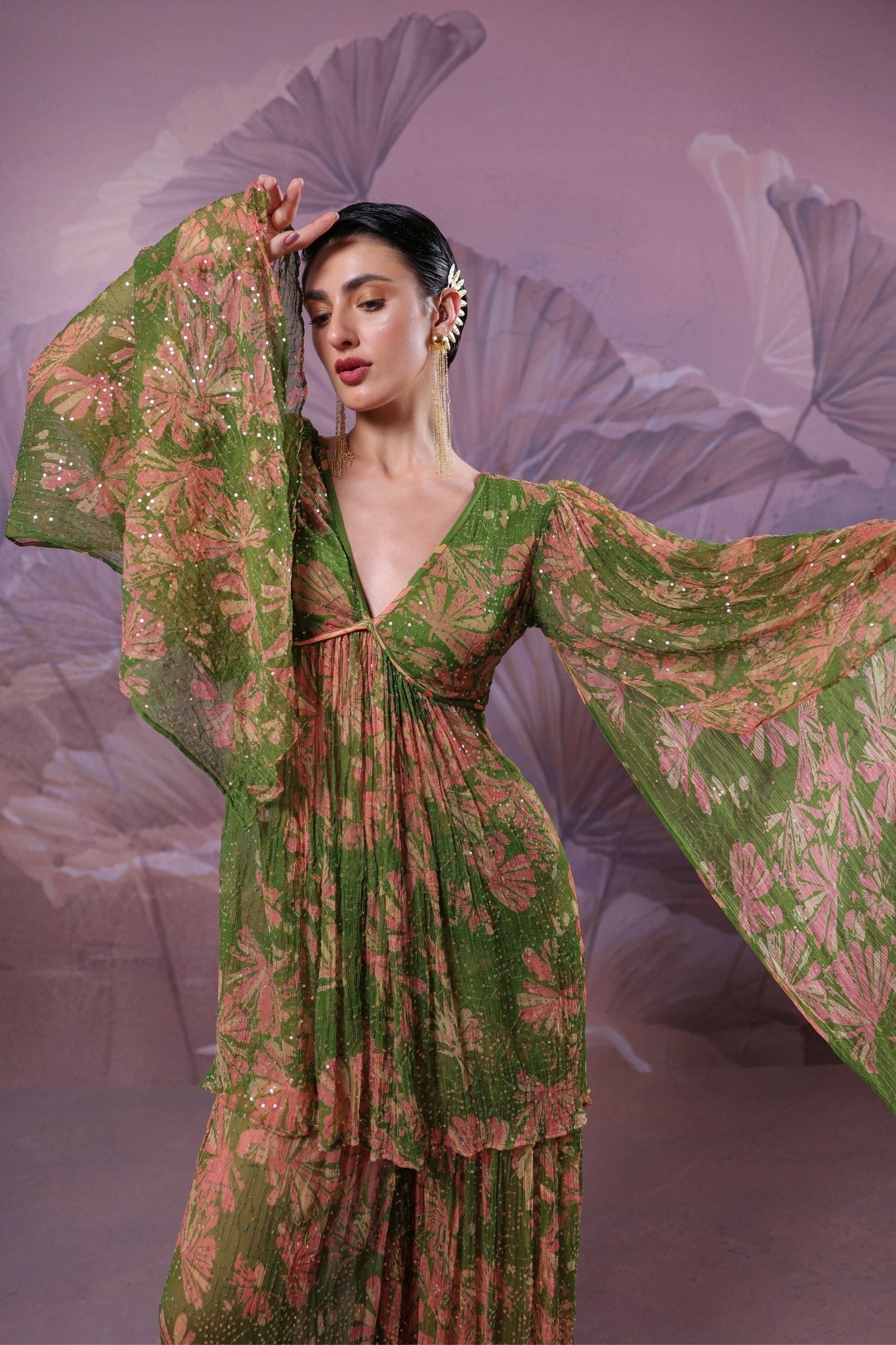 City Of Joy Tunic Set - Pallavi Jaipur - Elahe