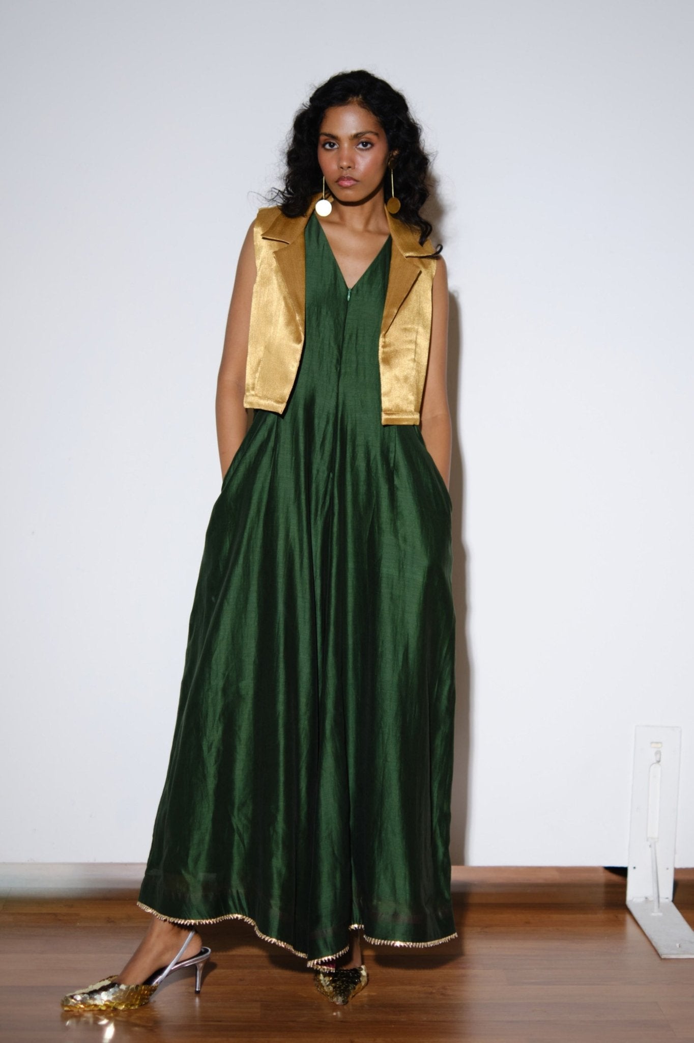 Emerald Jumpsuit - Khara Kapas - Elahe