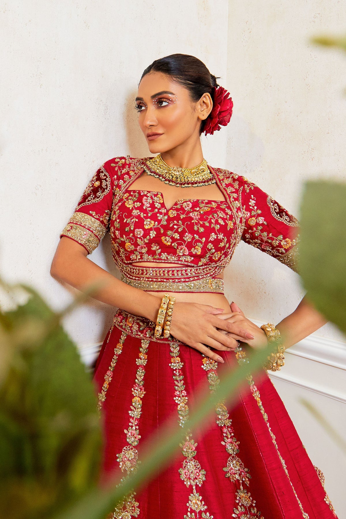 Rangsagar Raw Silk Lehenga Set