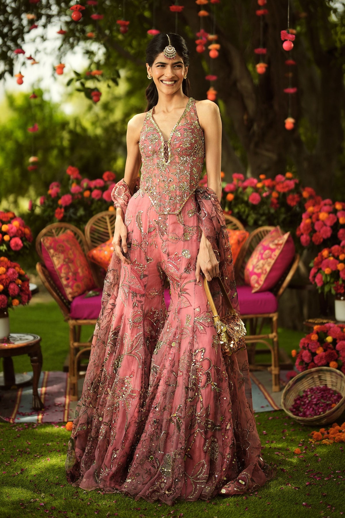 Falak Sharara Set