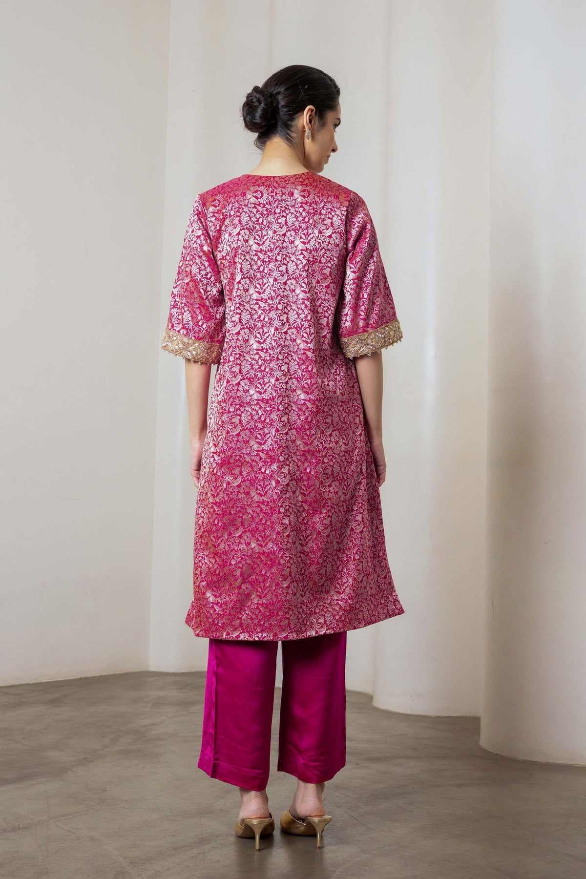 Rysa Magenta Kurta Set