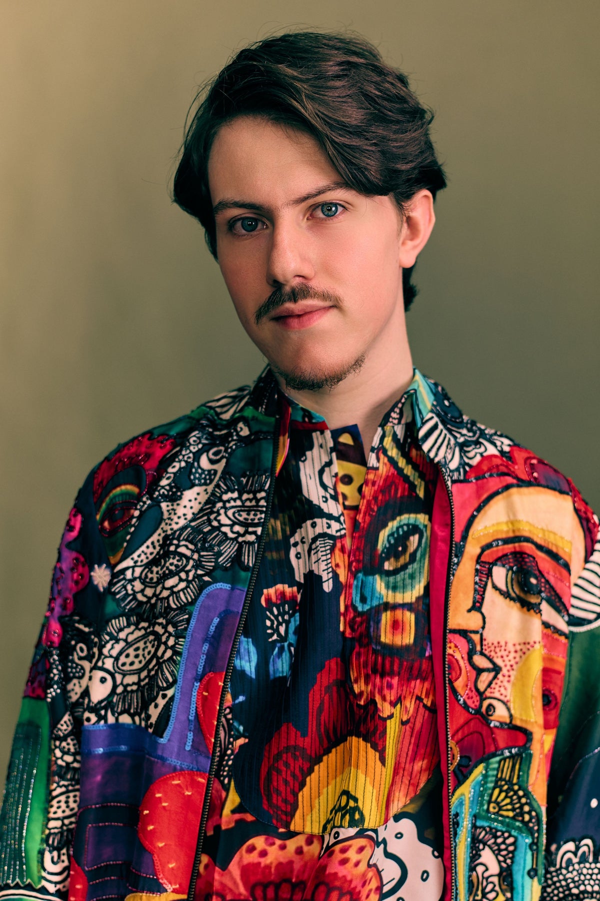 Moshpit Pintuck Printed Shirt