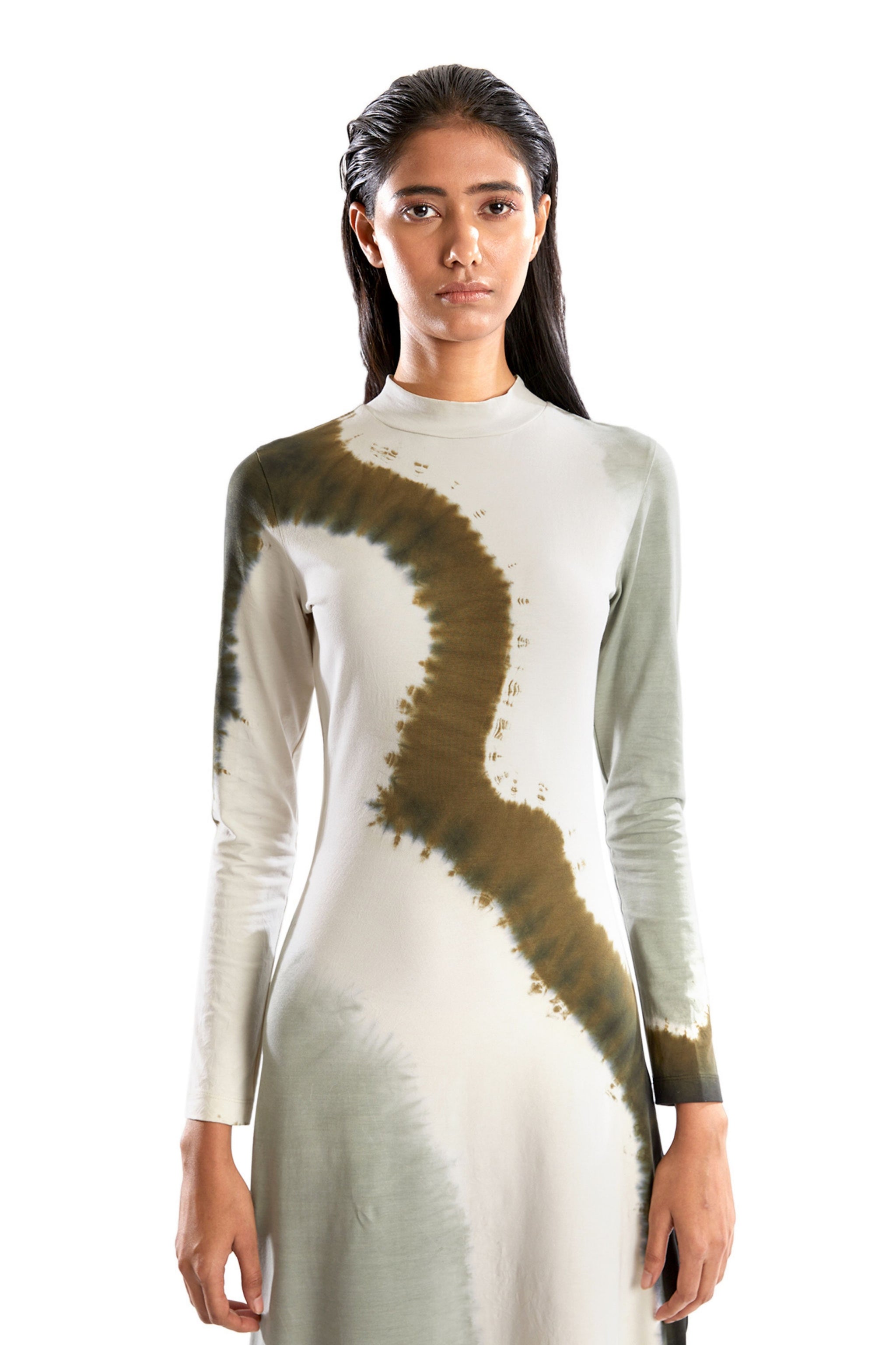 TIE-DYE A-LINE DRESS XL