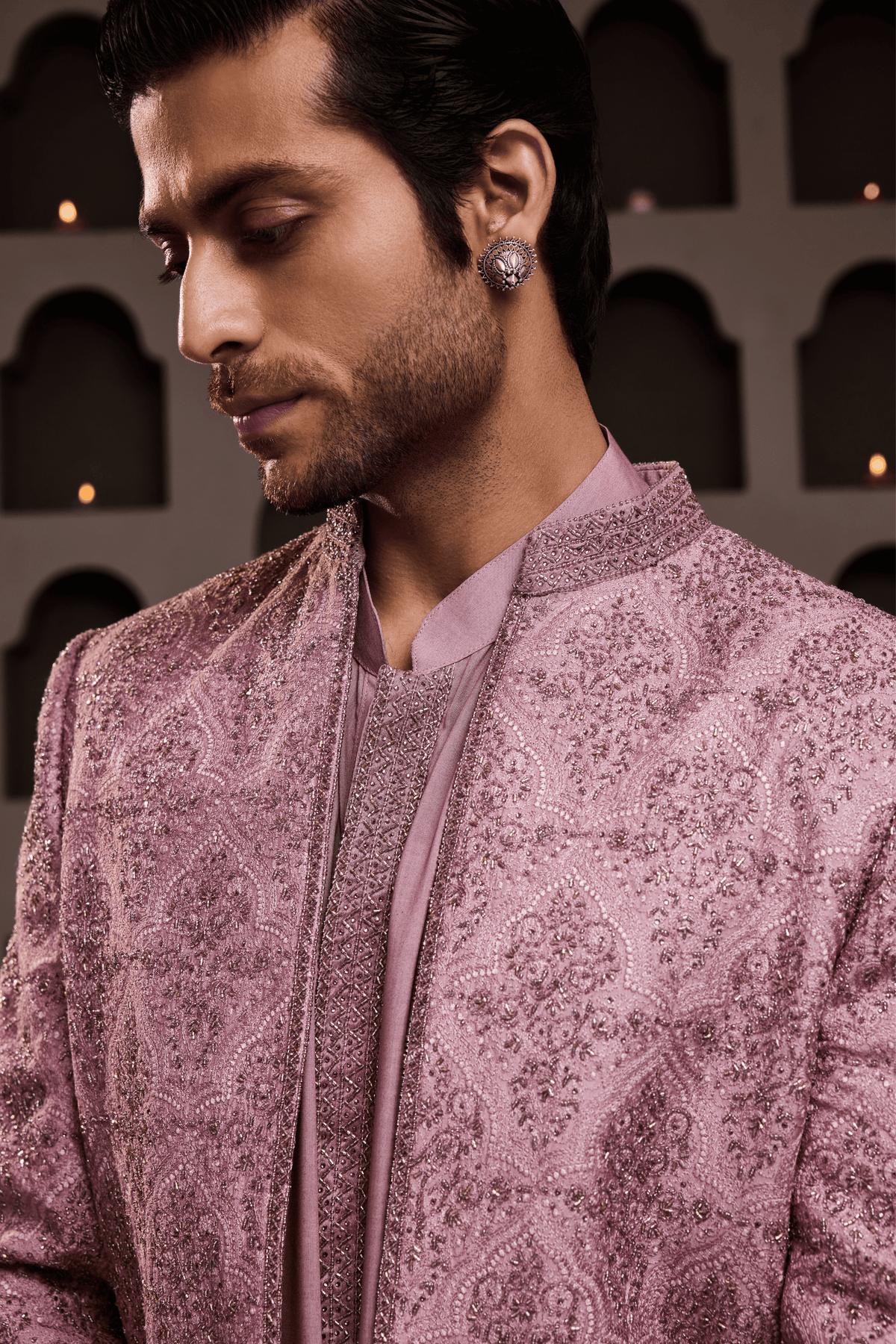 Rose Jacket Kurta Set