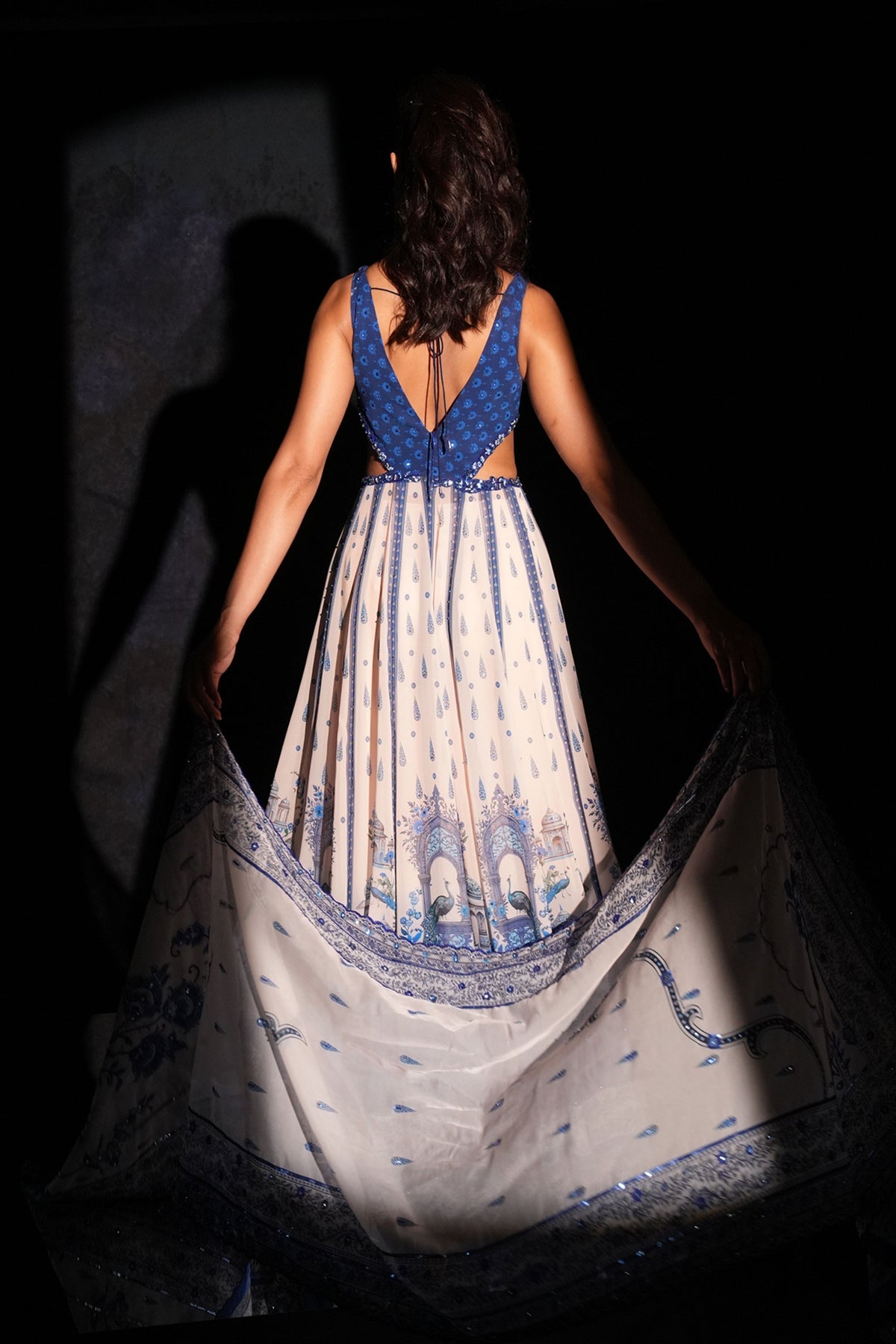 Neel Mahal Anarkali Set