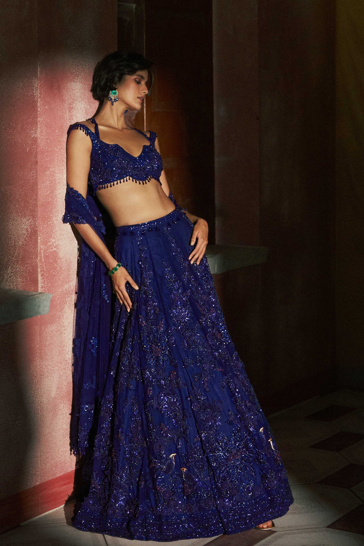 Stellune Cocktail Lehenga Set