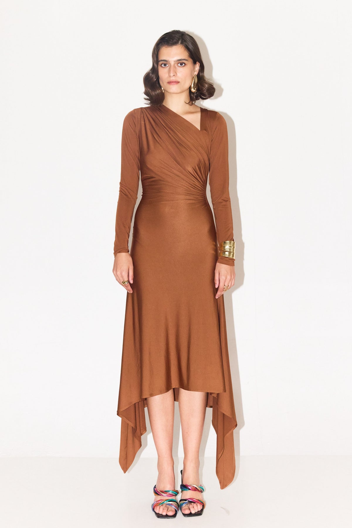 Allison Draped Dress
