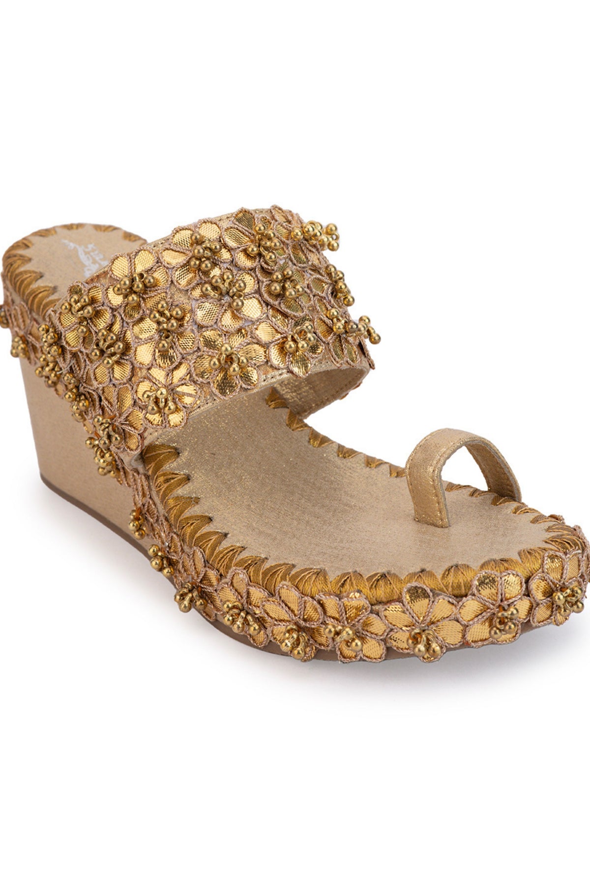 Aamya Gold Wedges