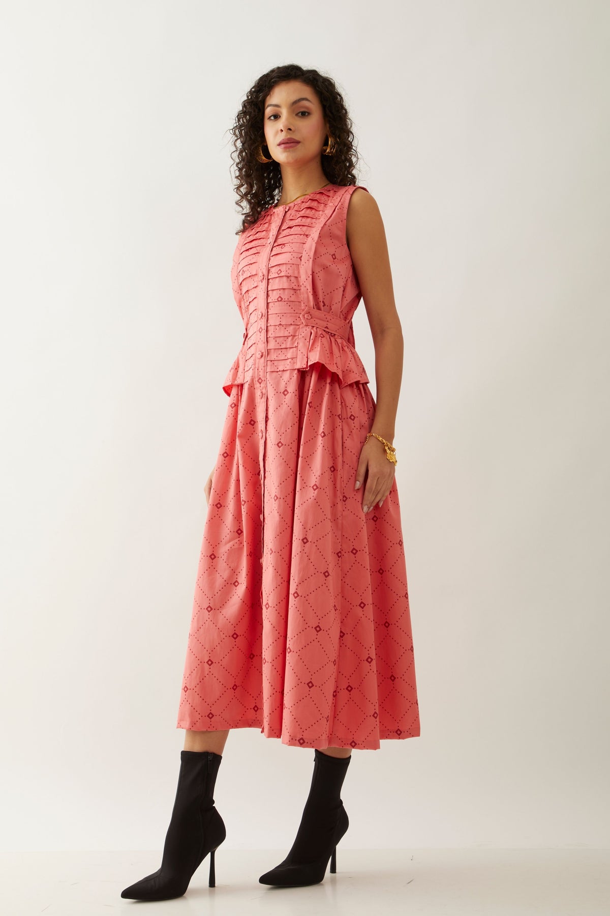 Willow Salmon Dress