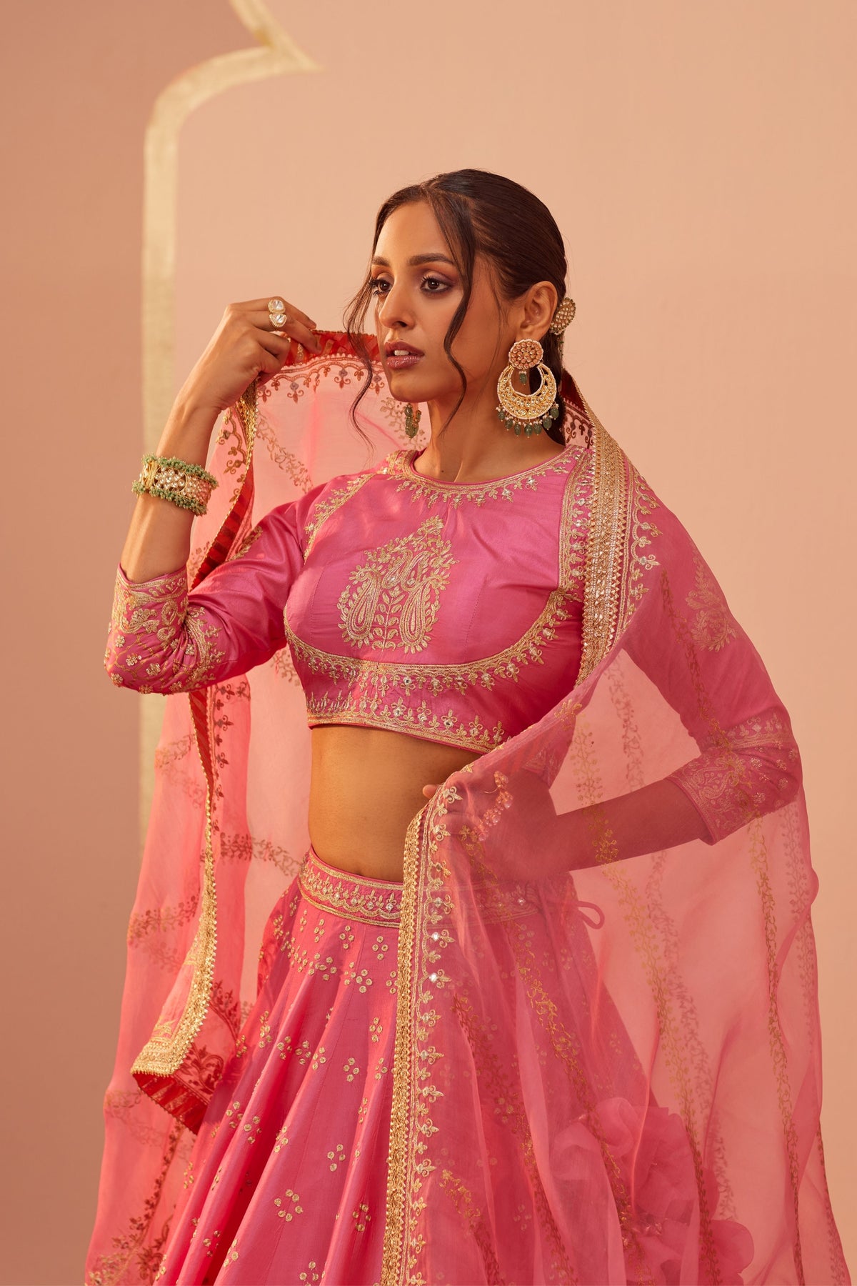 Naaina Pink Lehenga Set