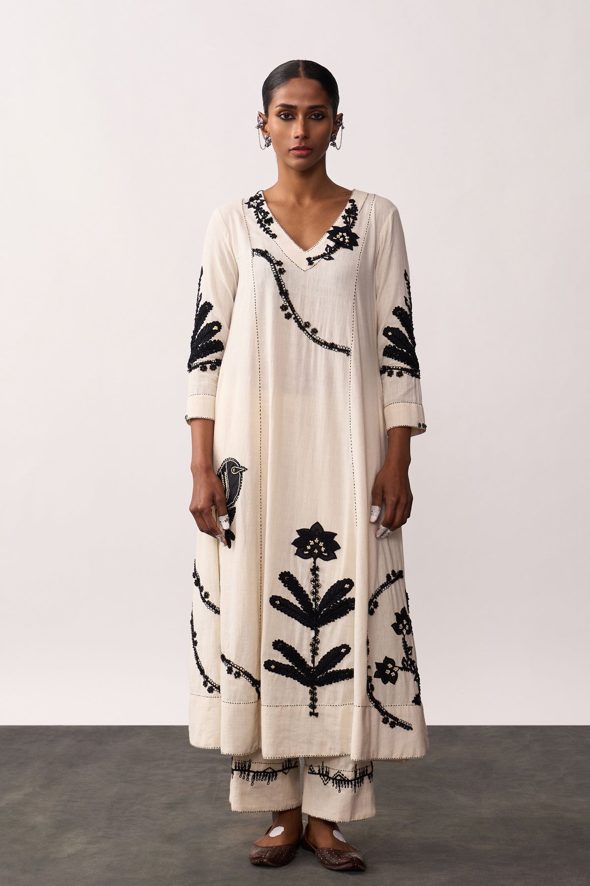 Sucheta Ivory Kurta Set