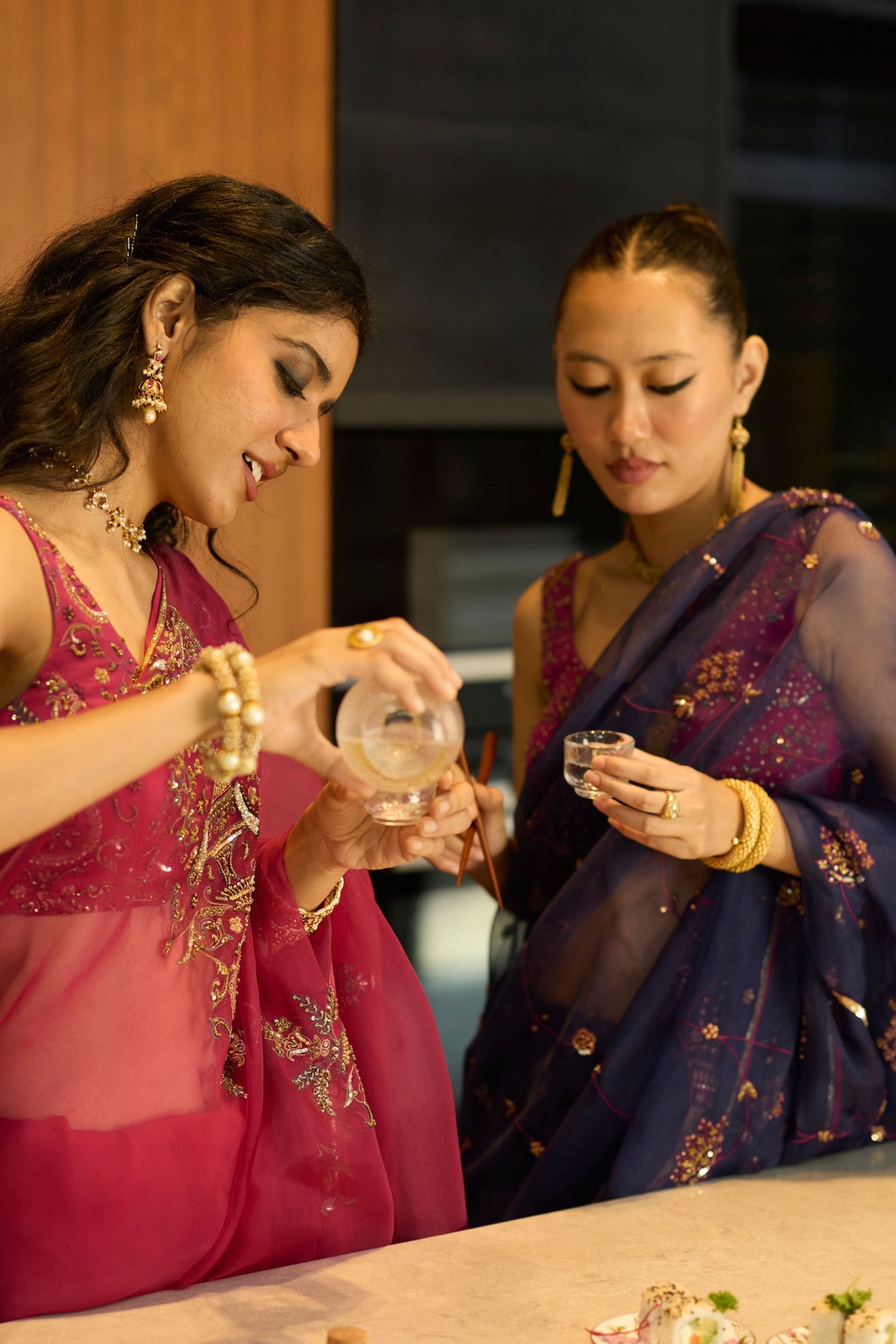 Blue Naad Saree