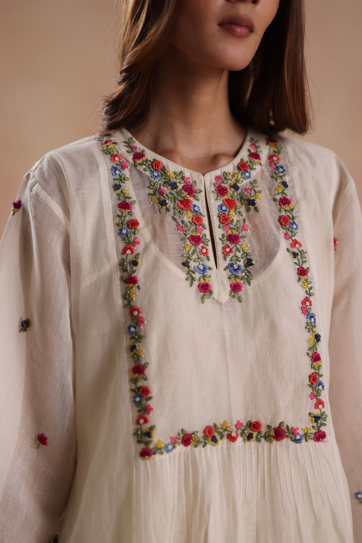 Jheel Ivory Kurta Set