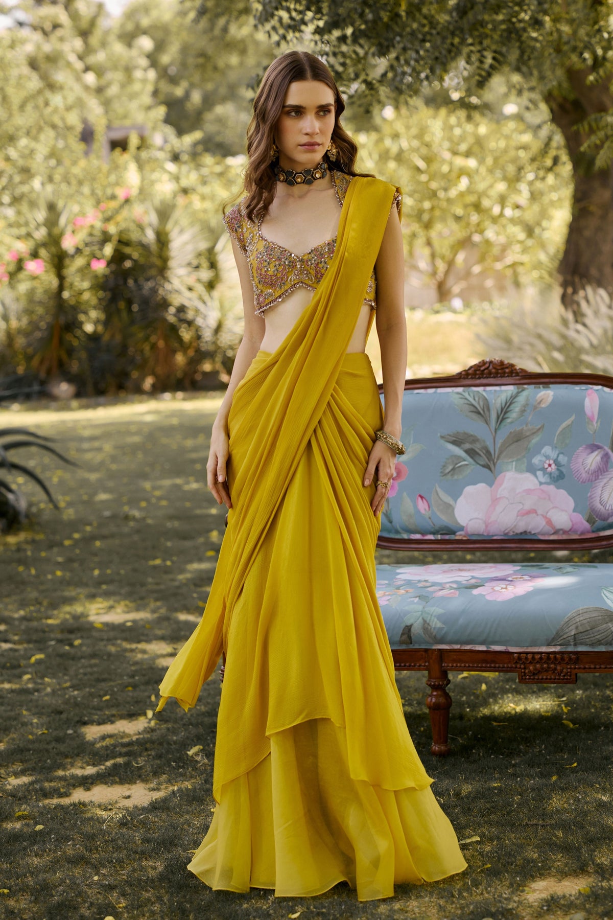 The Saga Saree Set