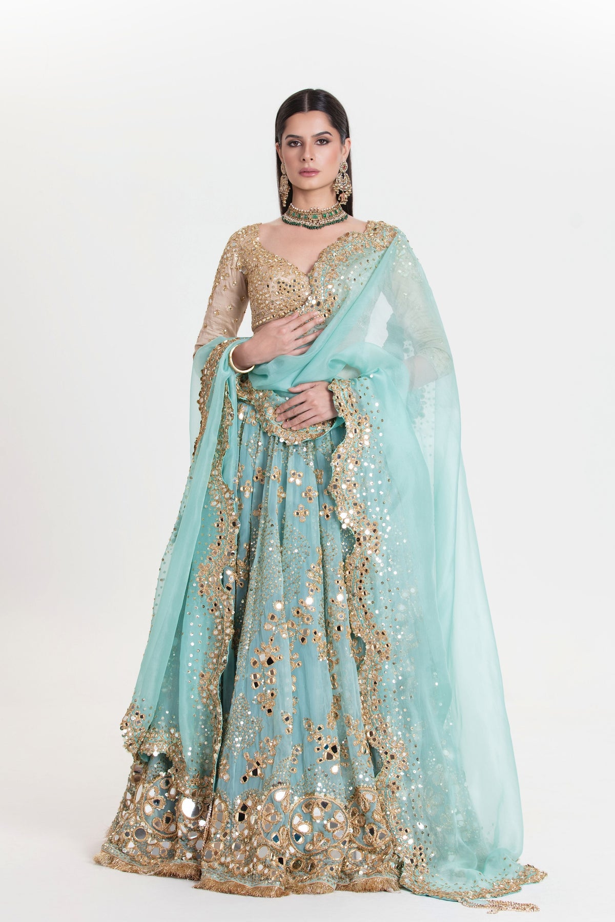 Amber Lehenga Set