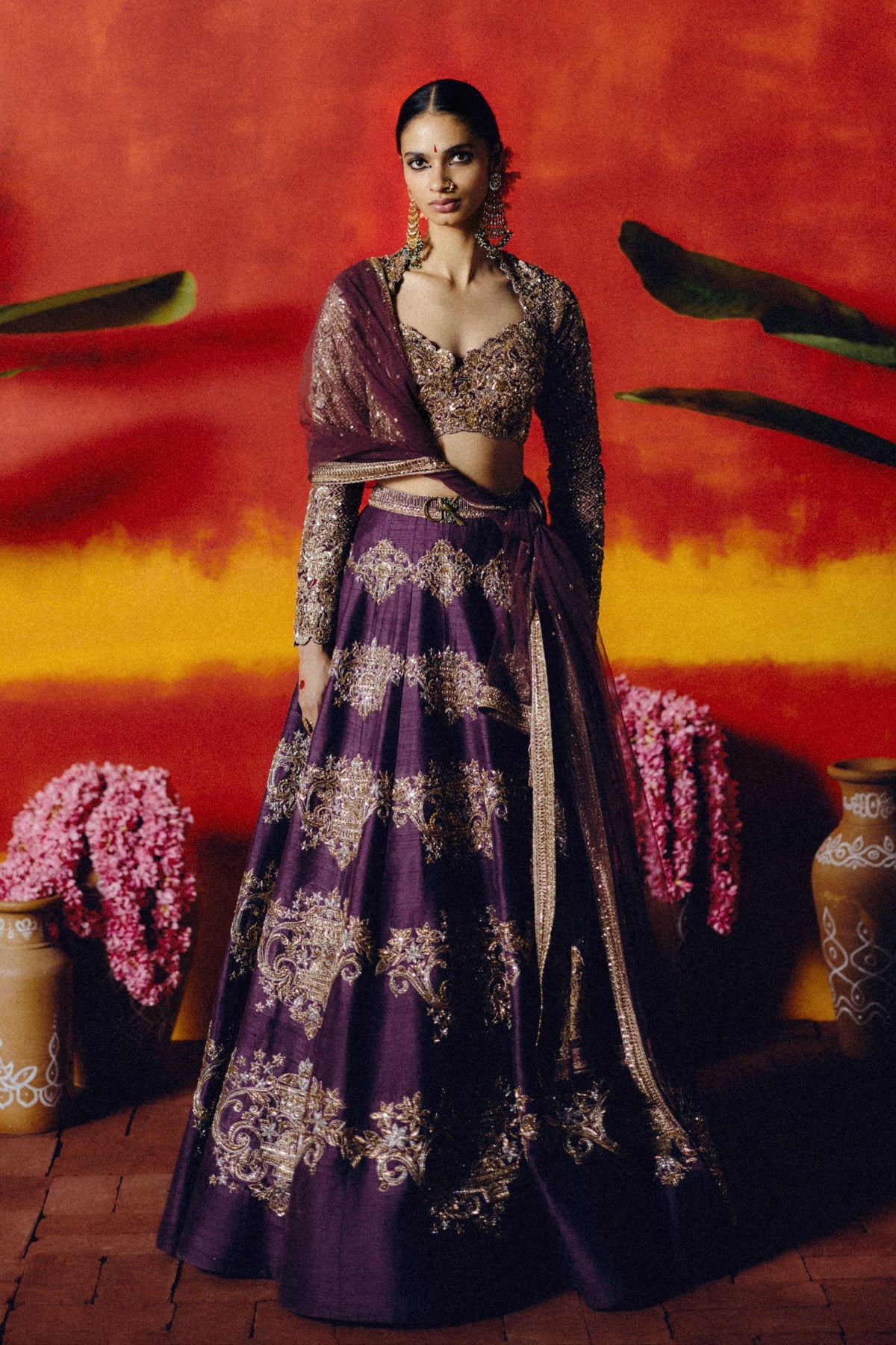 Meghamala Lehenga Set