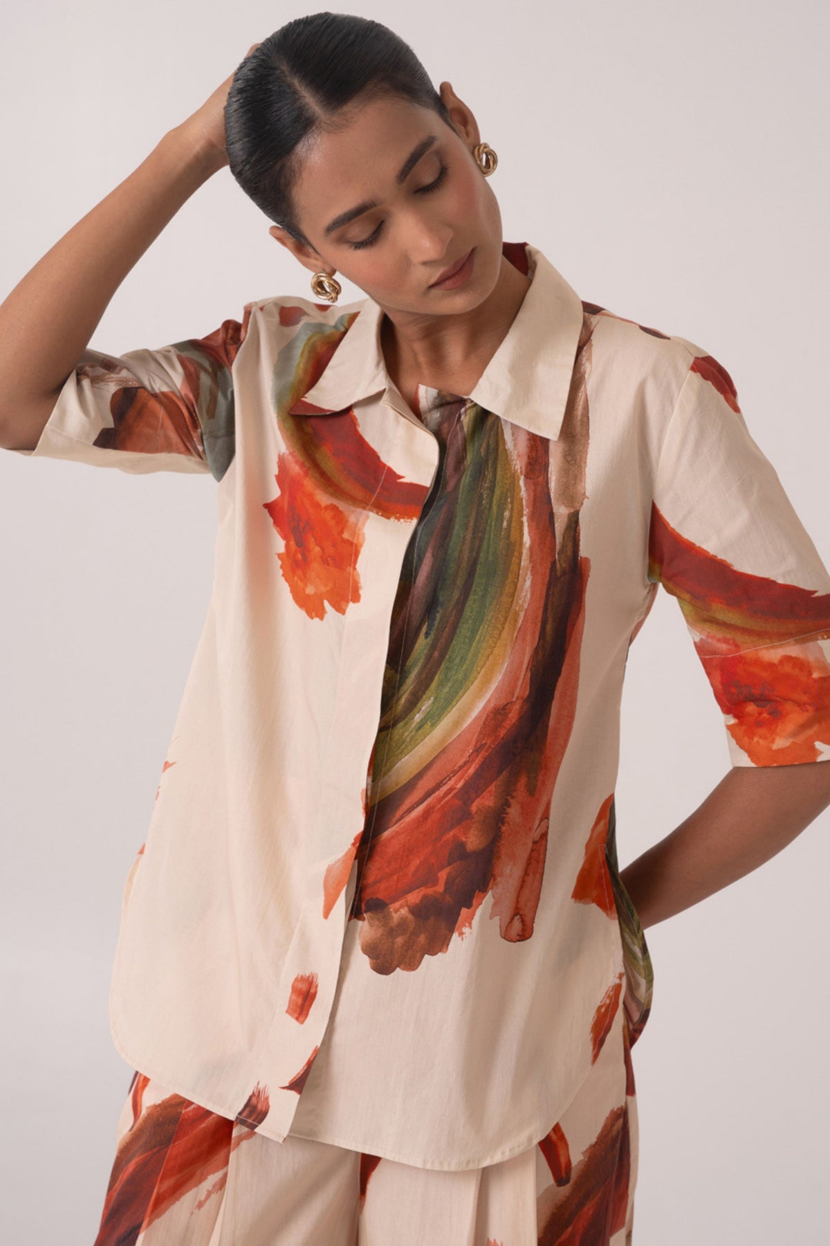 Matte Brown Shirt