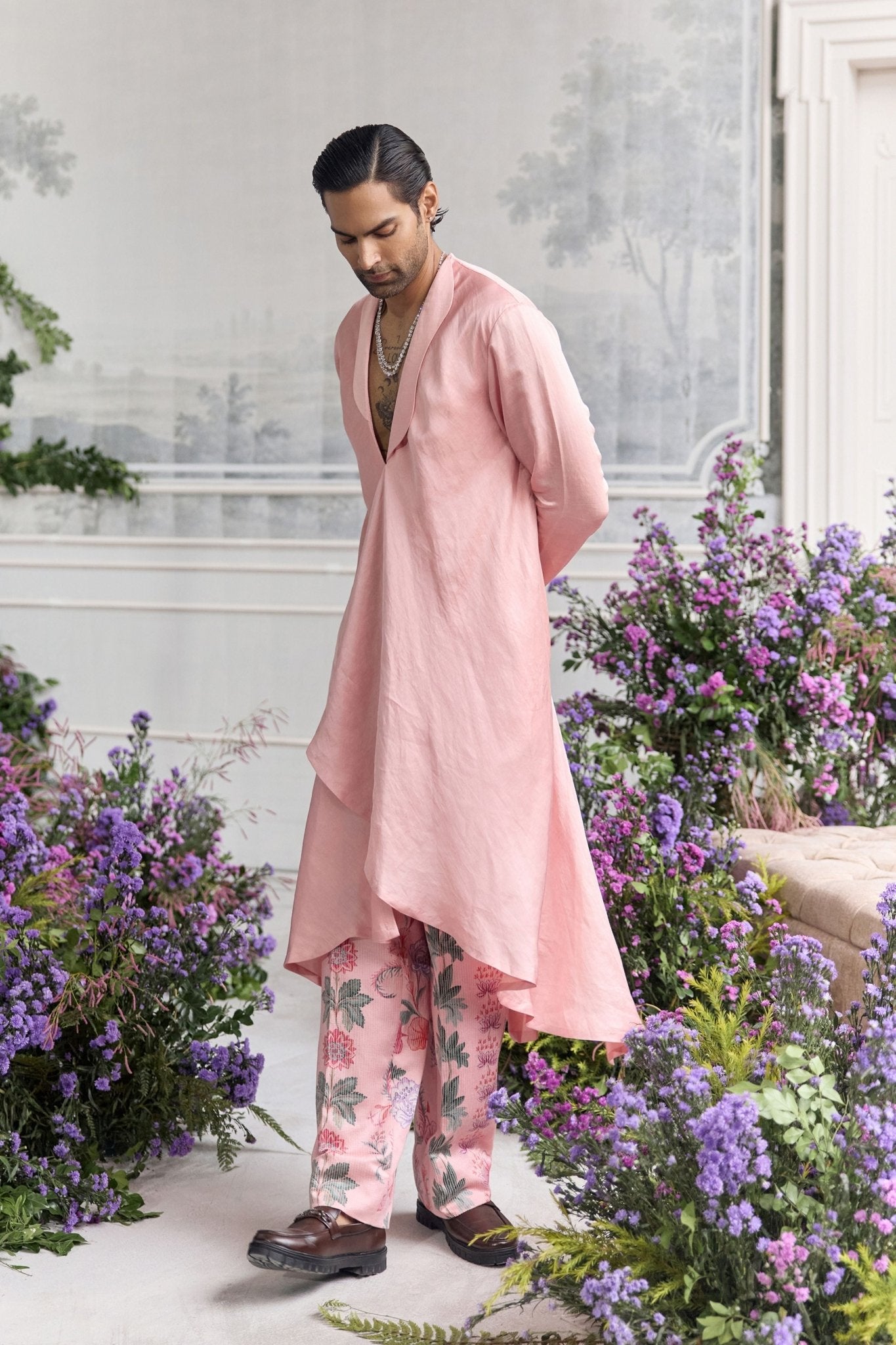 Akram Kurta Set - Mahima Mahajan Menswear - Elahe