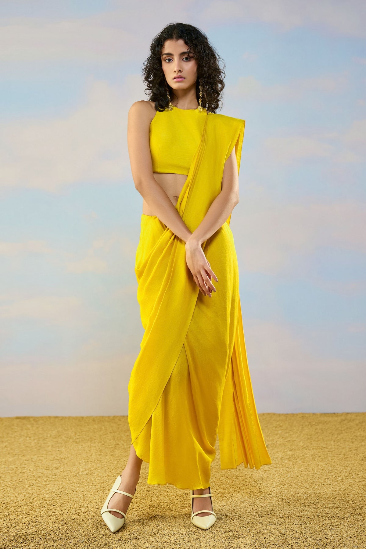Yellow Blouse