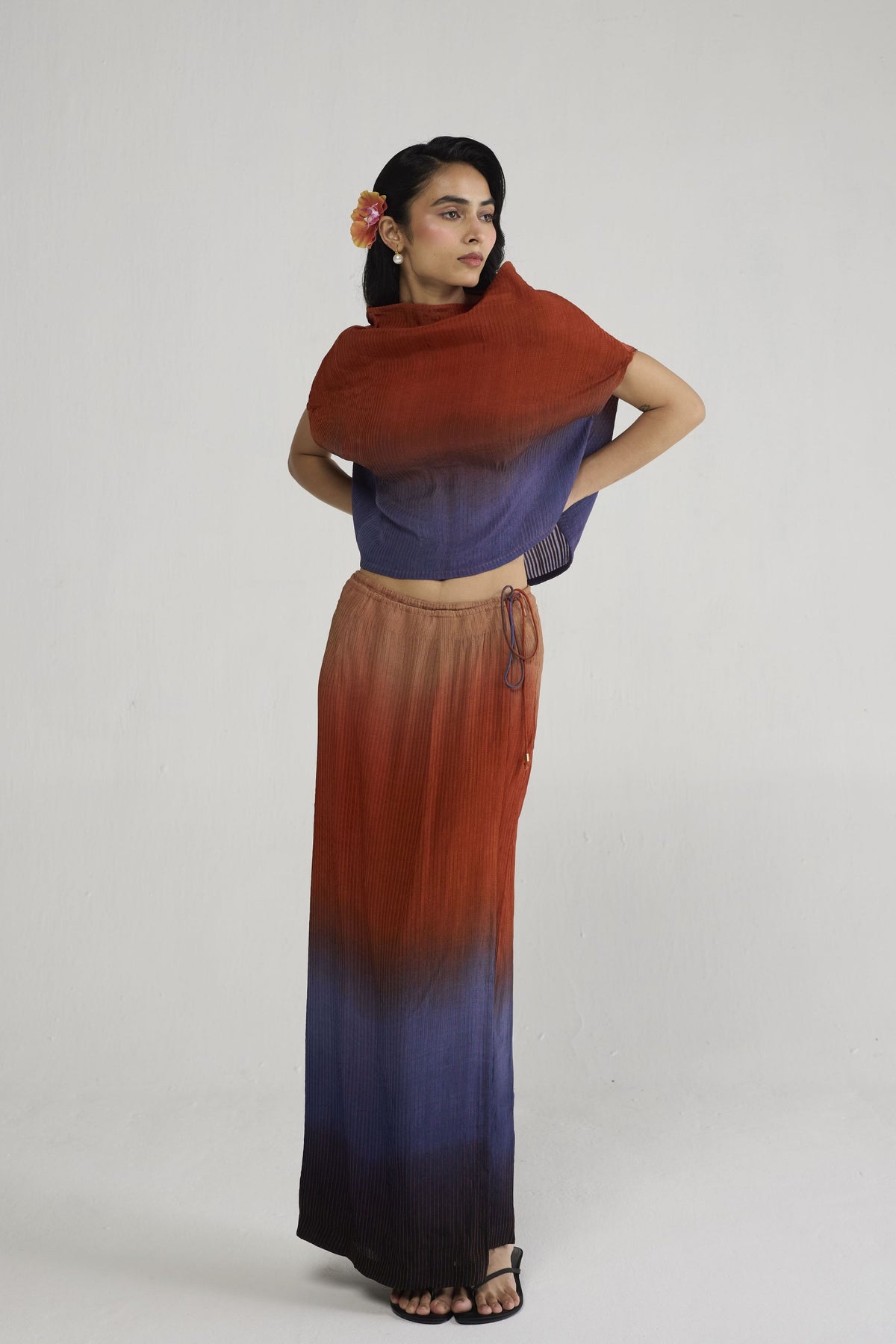 Ume Pintucks Top