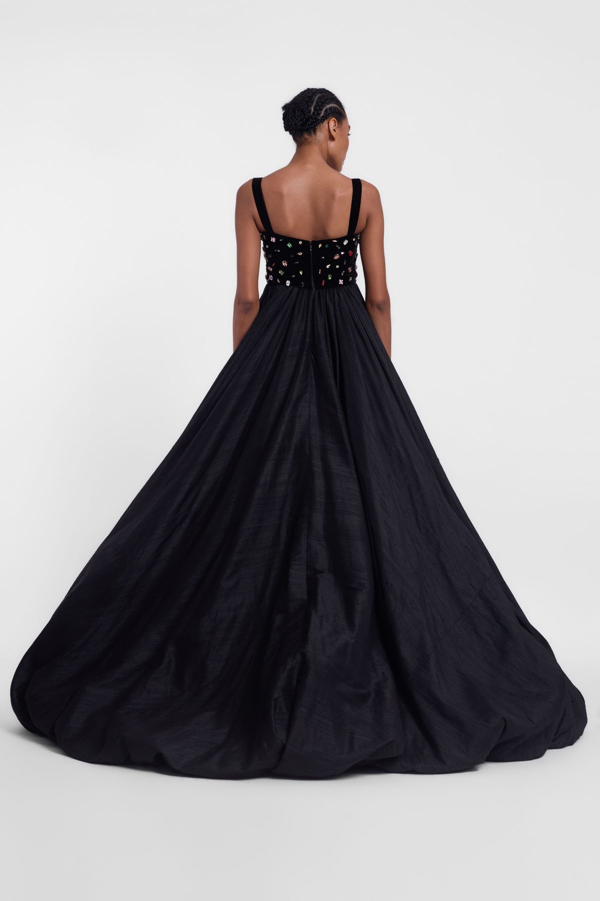 Balloon Hem Gown