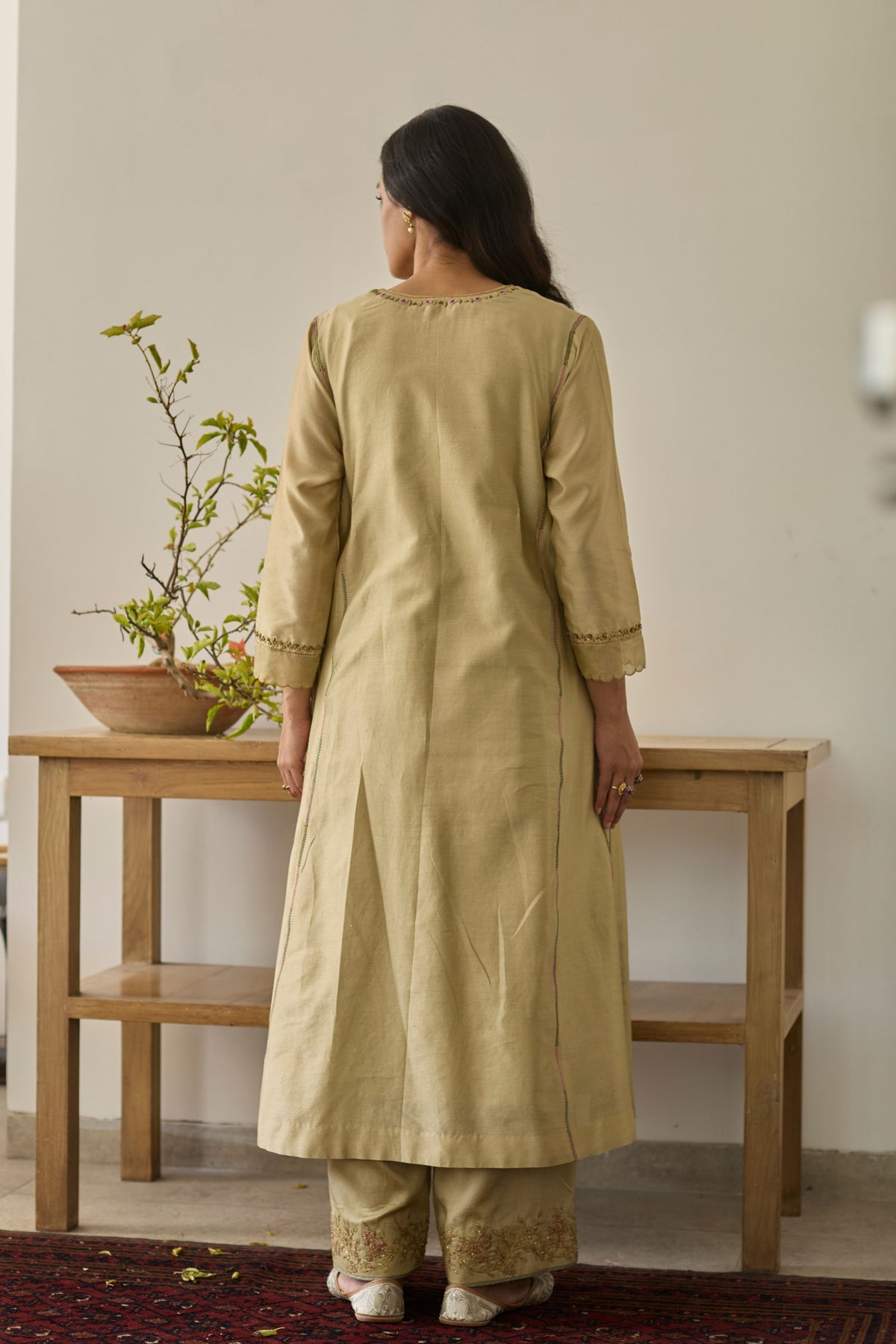 Mehrun Anarkali Set