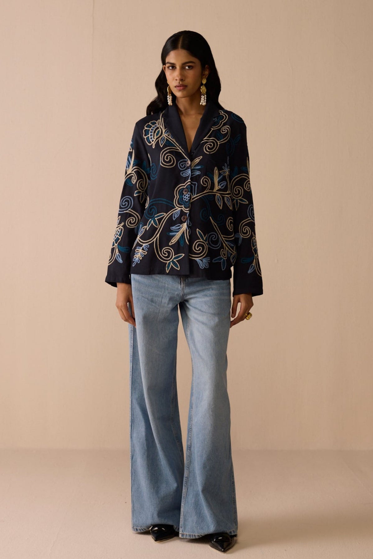 Navy Celine Blazer