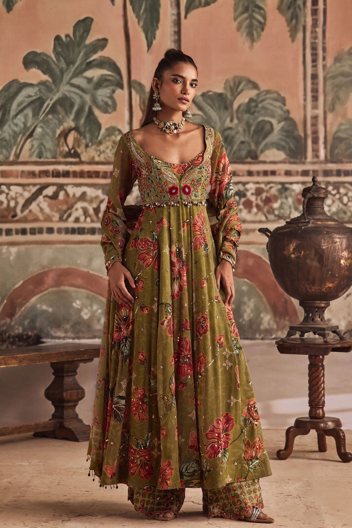 Boho Begum Anarkali Set
