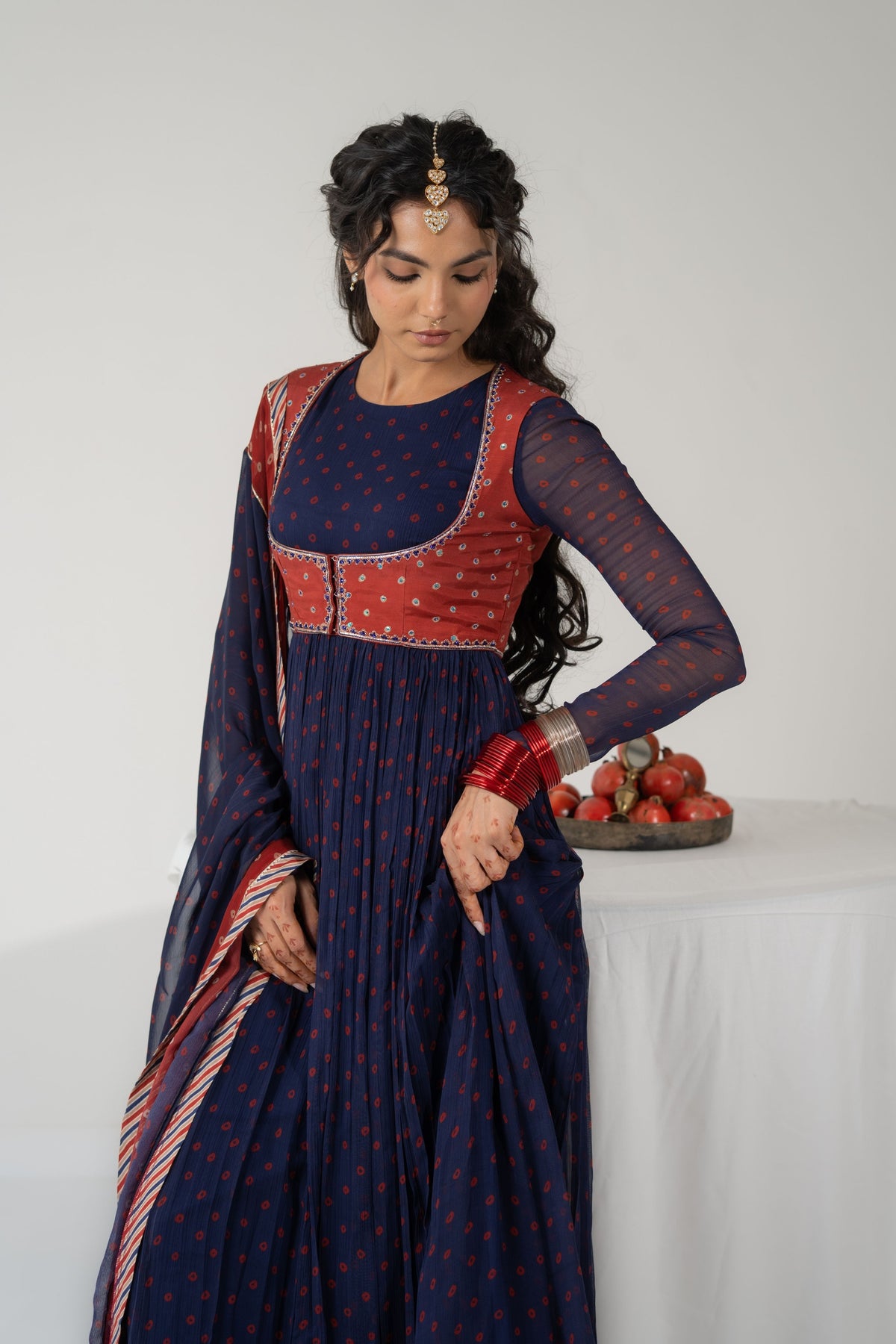 Gulnaar  Anarkali Set