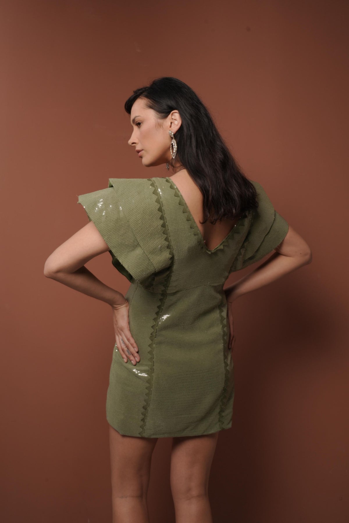 Structured Mini Dress