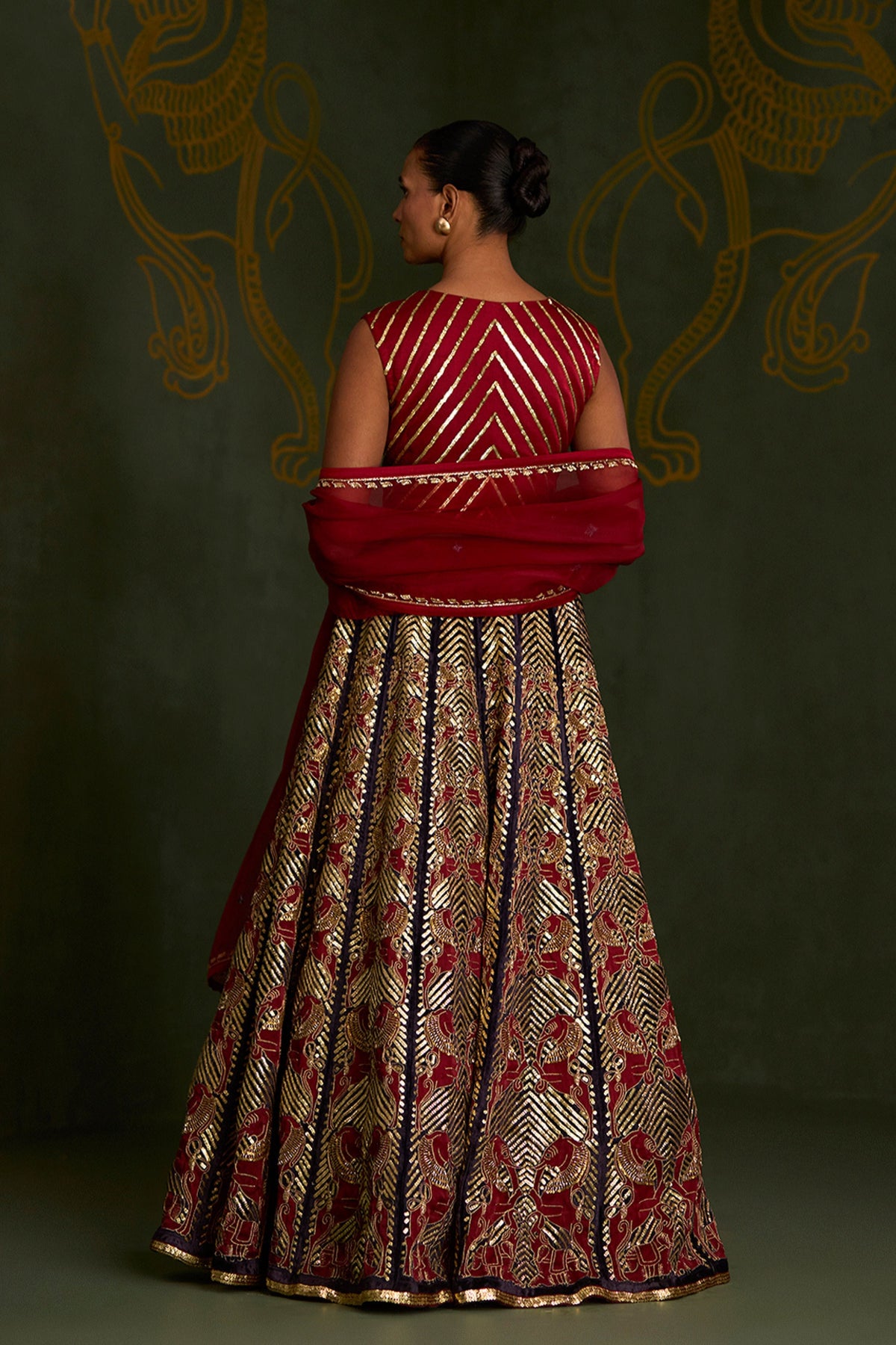 Trinetra Lehenga Set