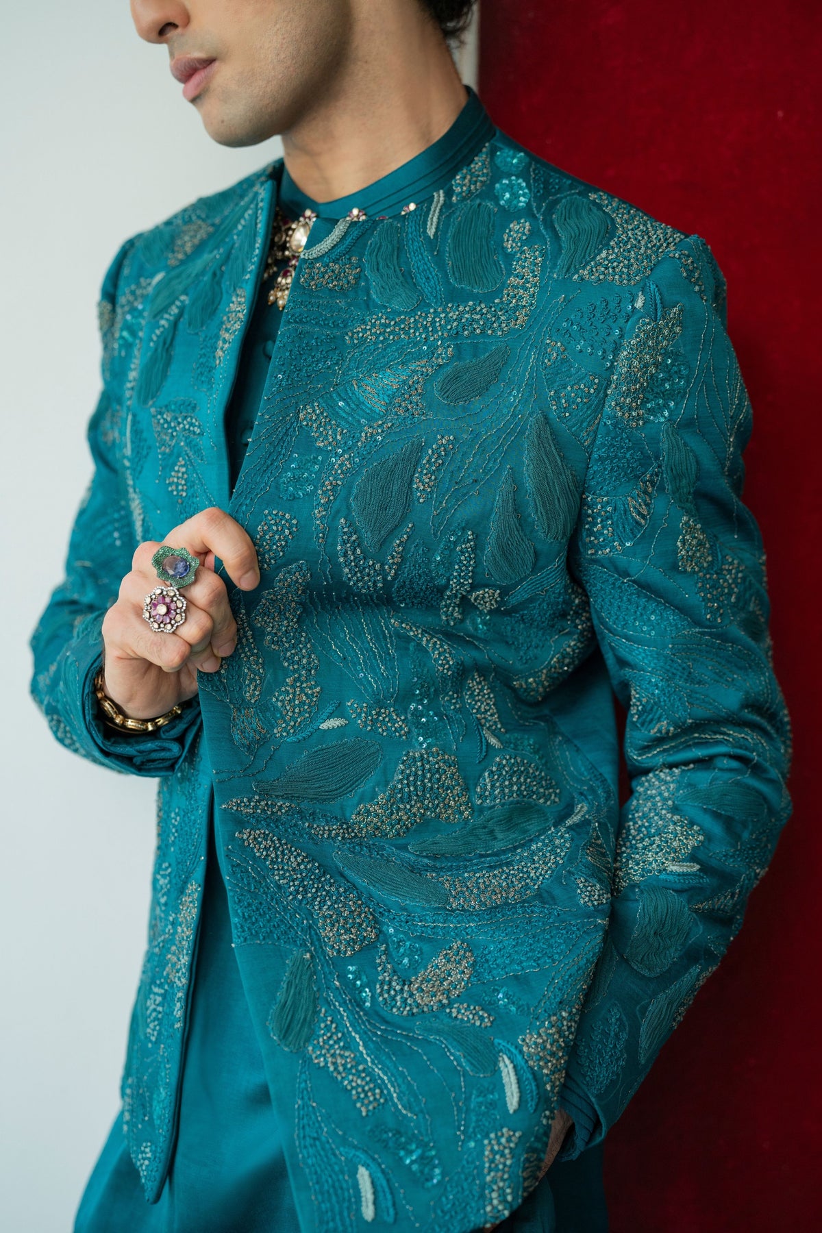 Jade Tamarisk Jacket Set