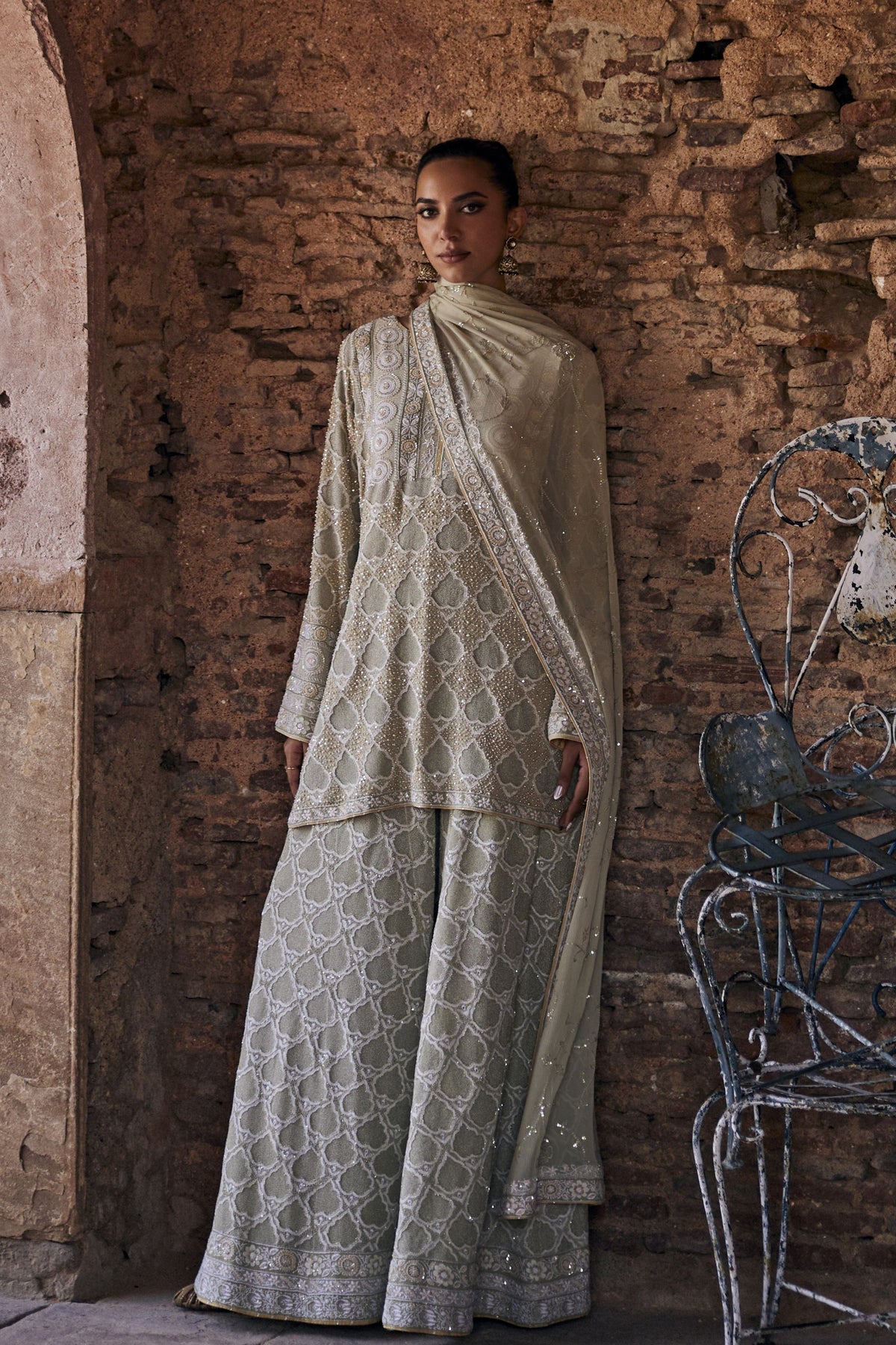 Mehrab Sharara Set