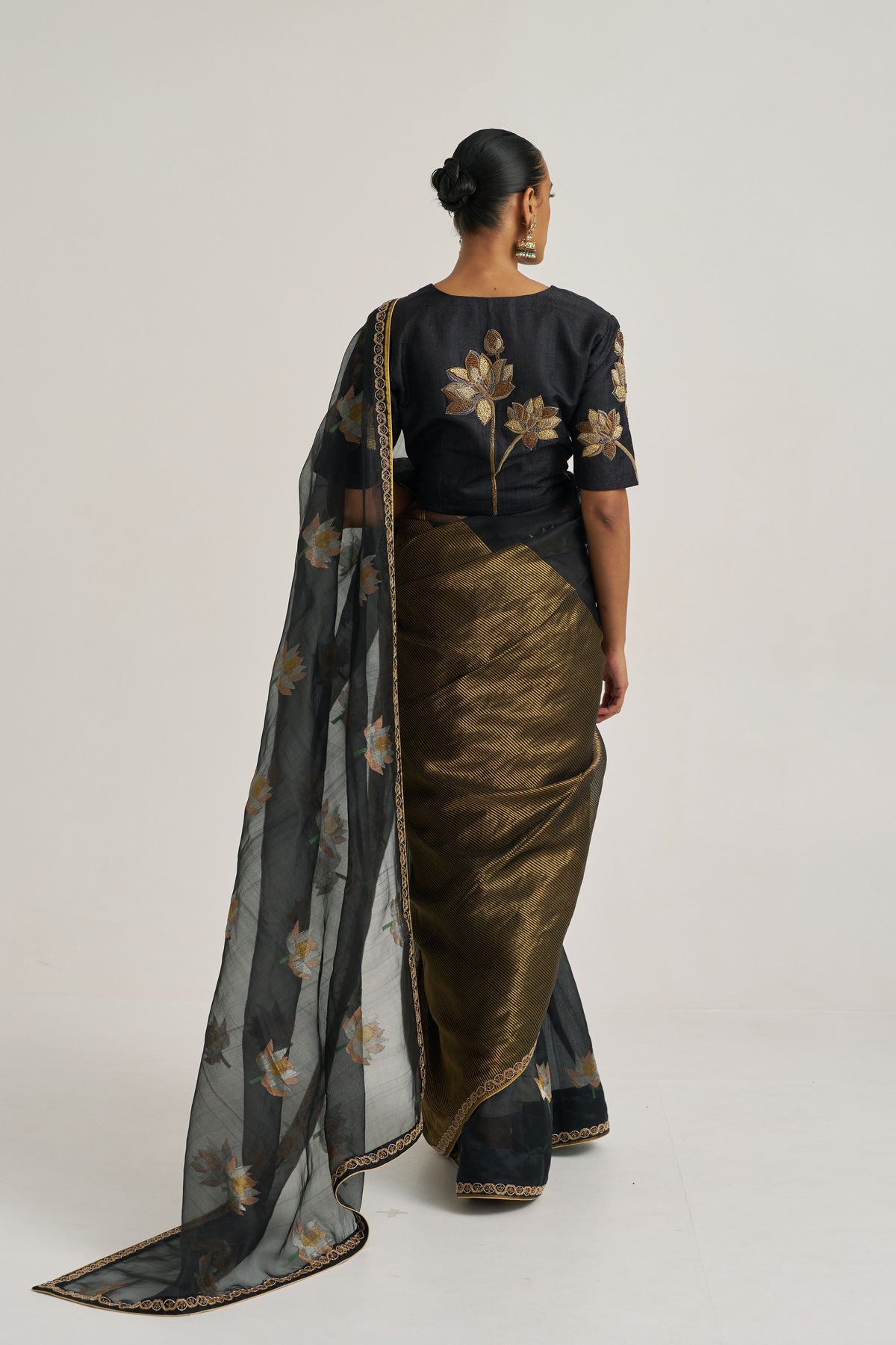 Padma Black Blouse