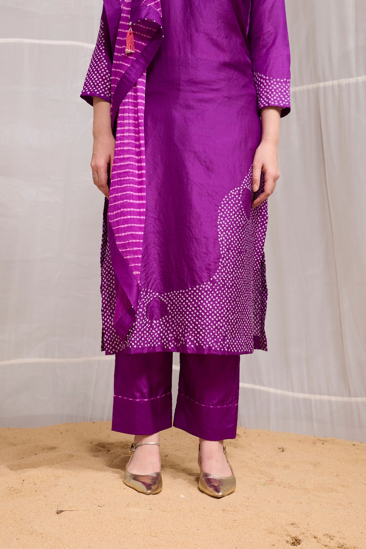 Puple Raah Suit