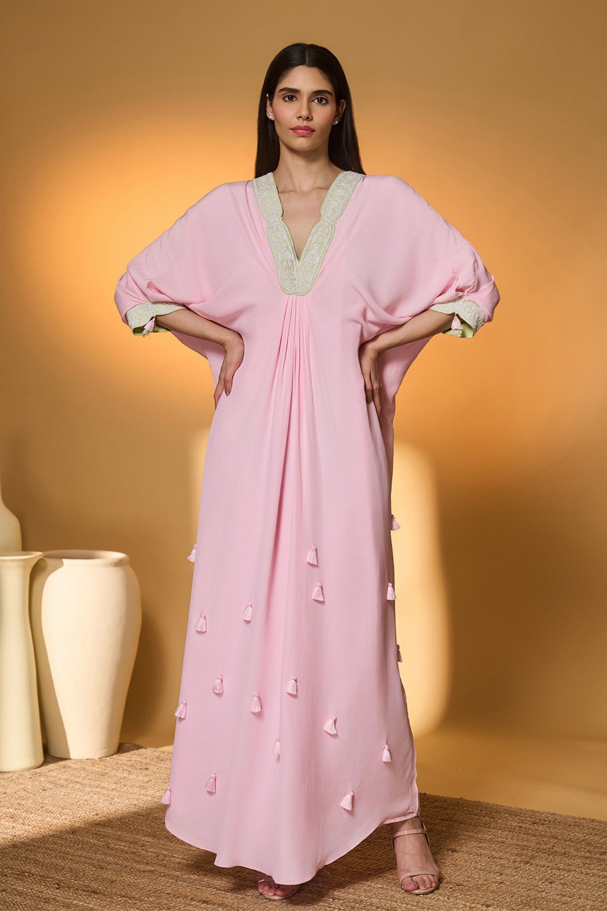Blush Breeze Kaftan