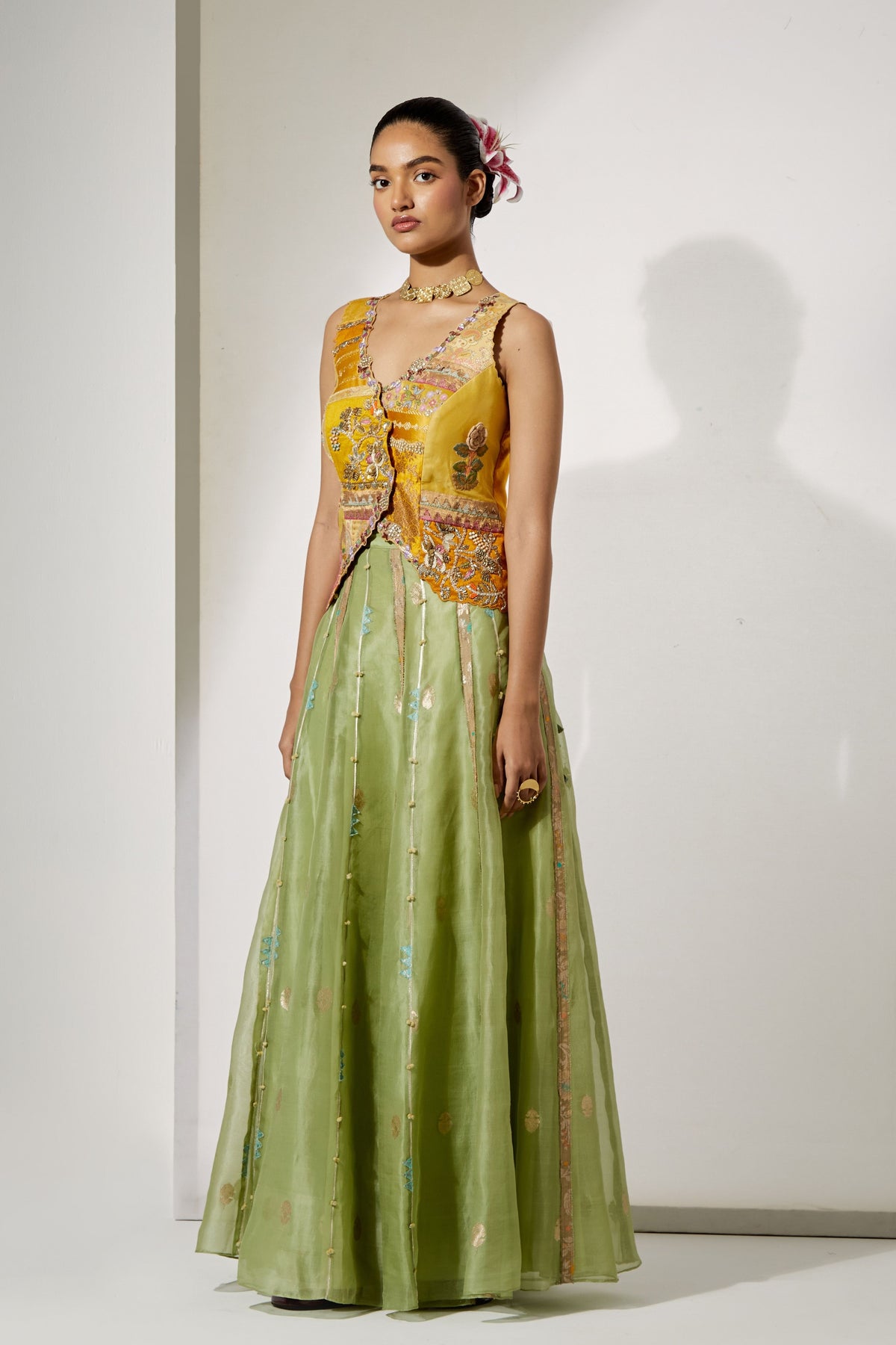 Sunflower Skirt Set
