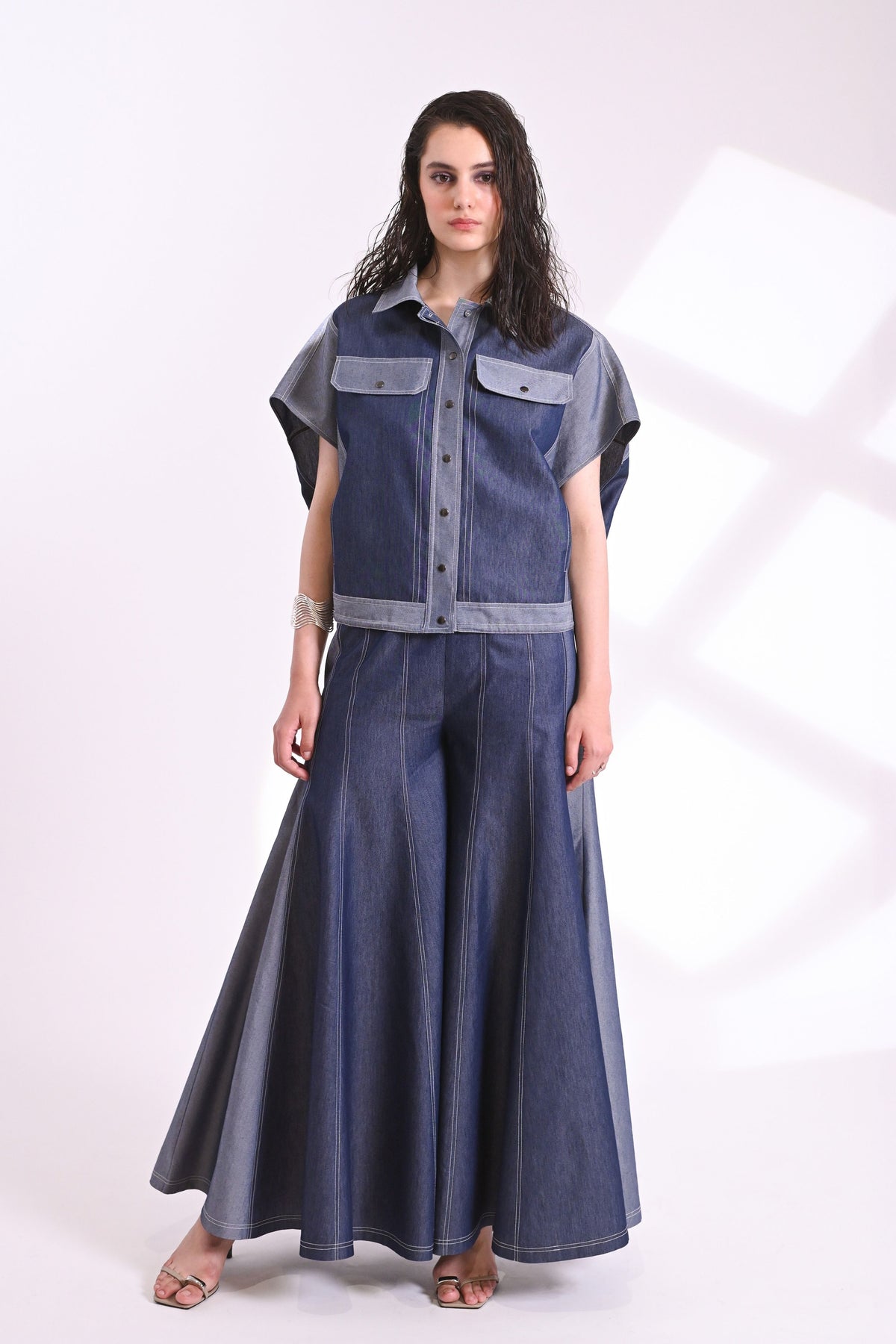 Indigo Edge Top