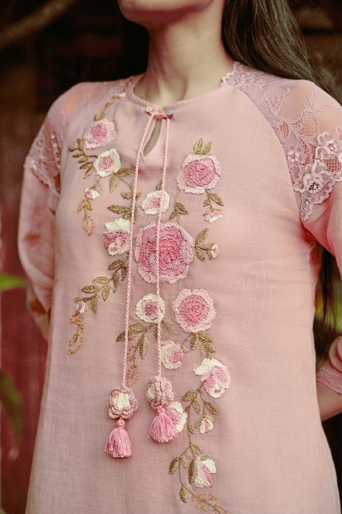 Whimsical Rose Bud Dress