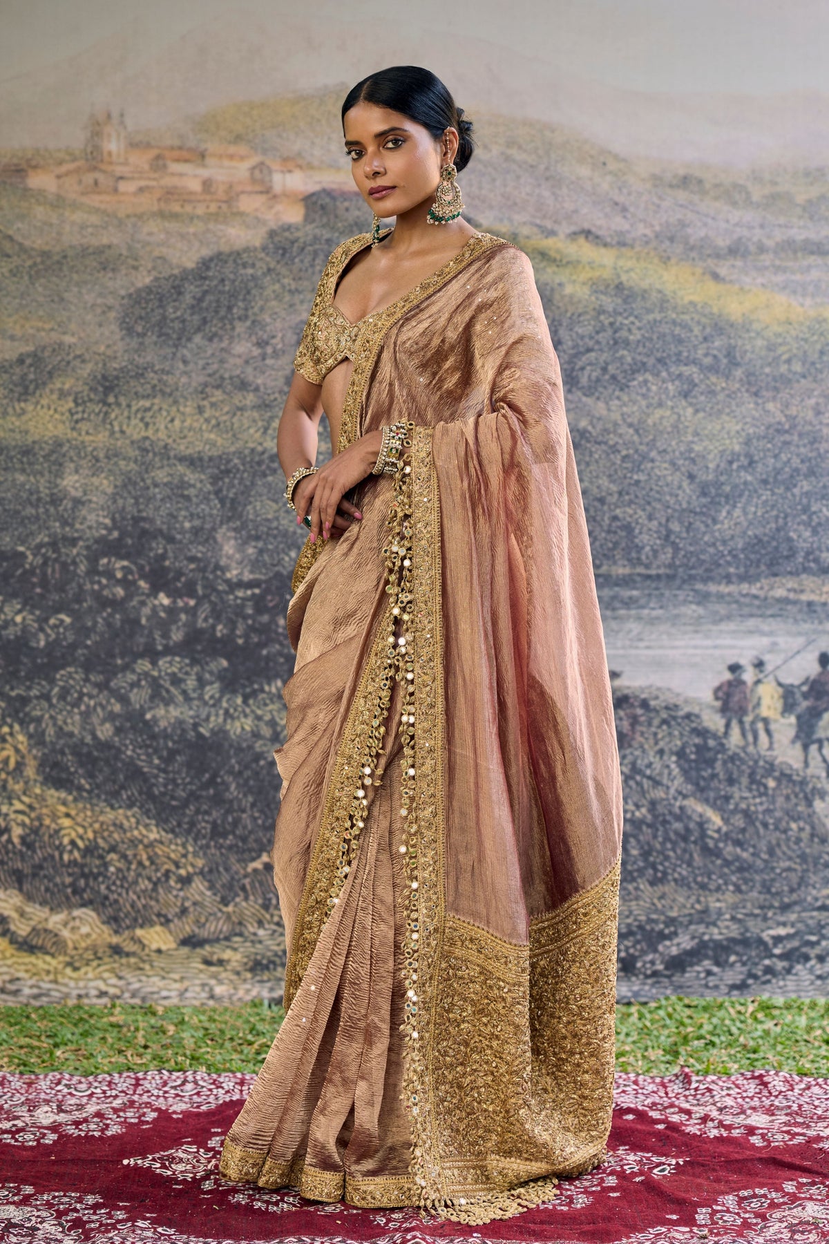 Trinaya Saree Set