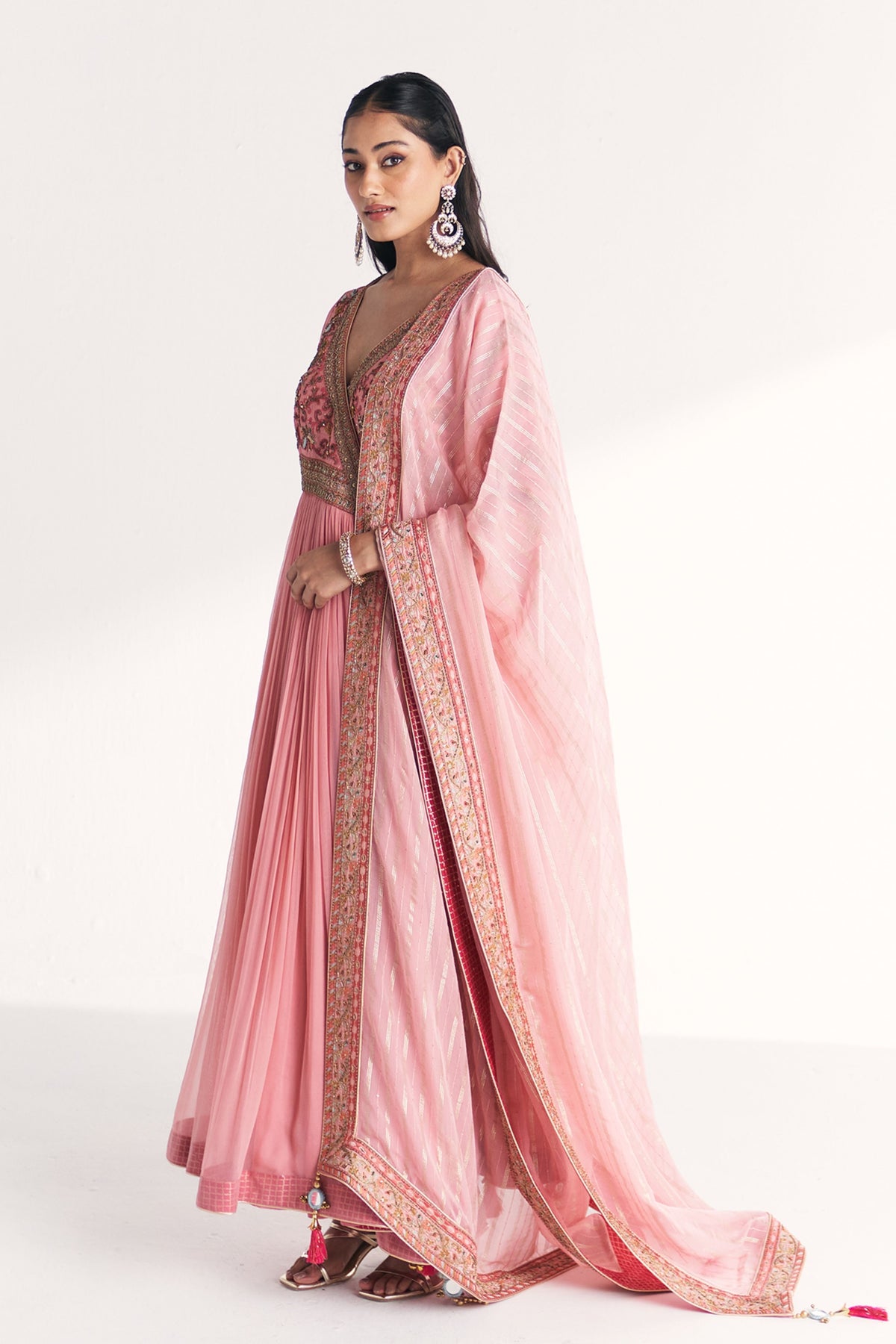 Kamya Light Pink Anarkali